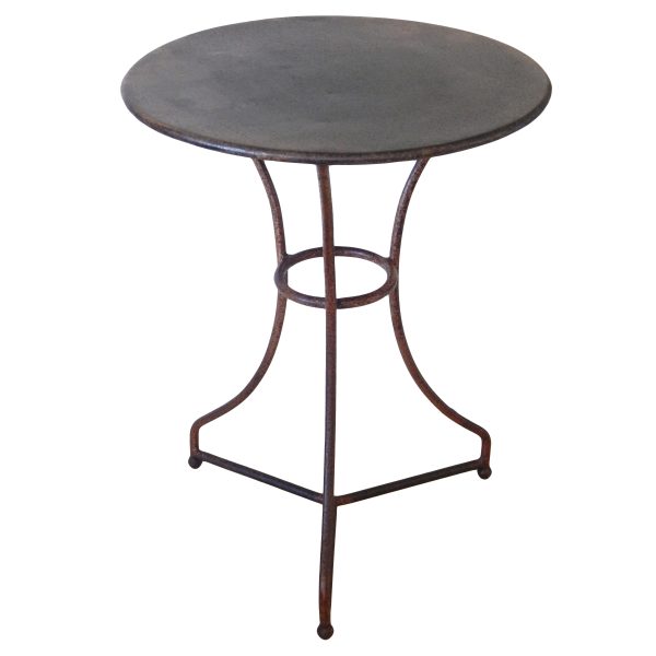 Steel Gueridon Side Table