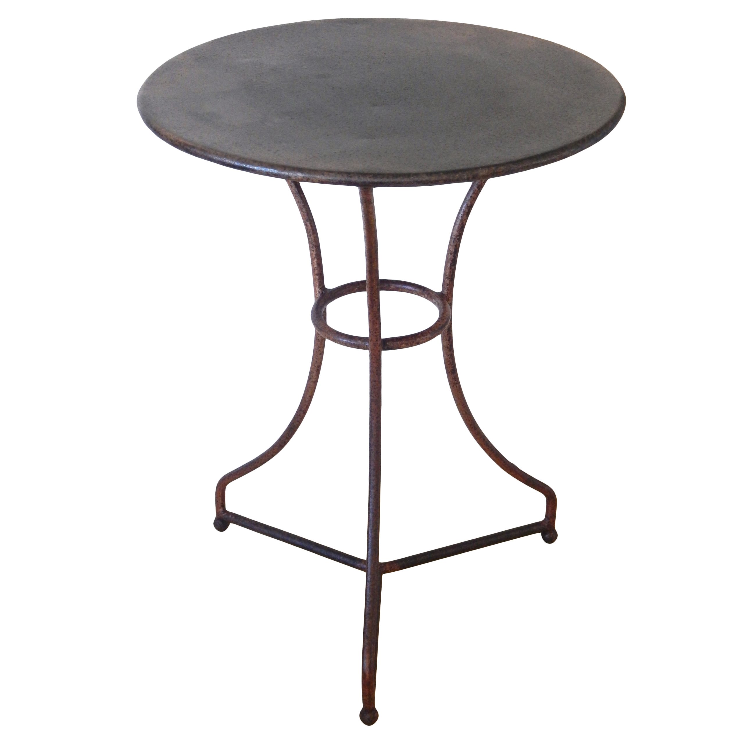 Steel Gueridon Side Table