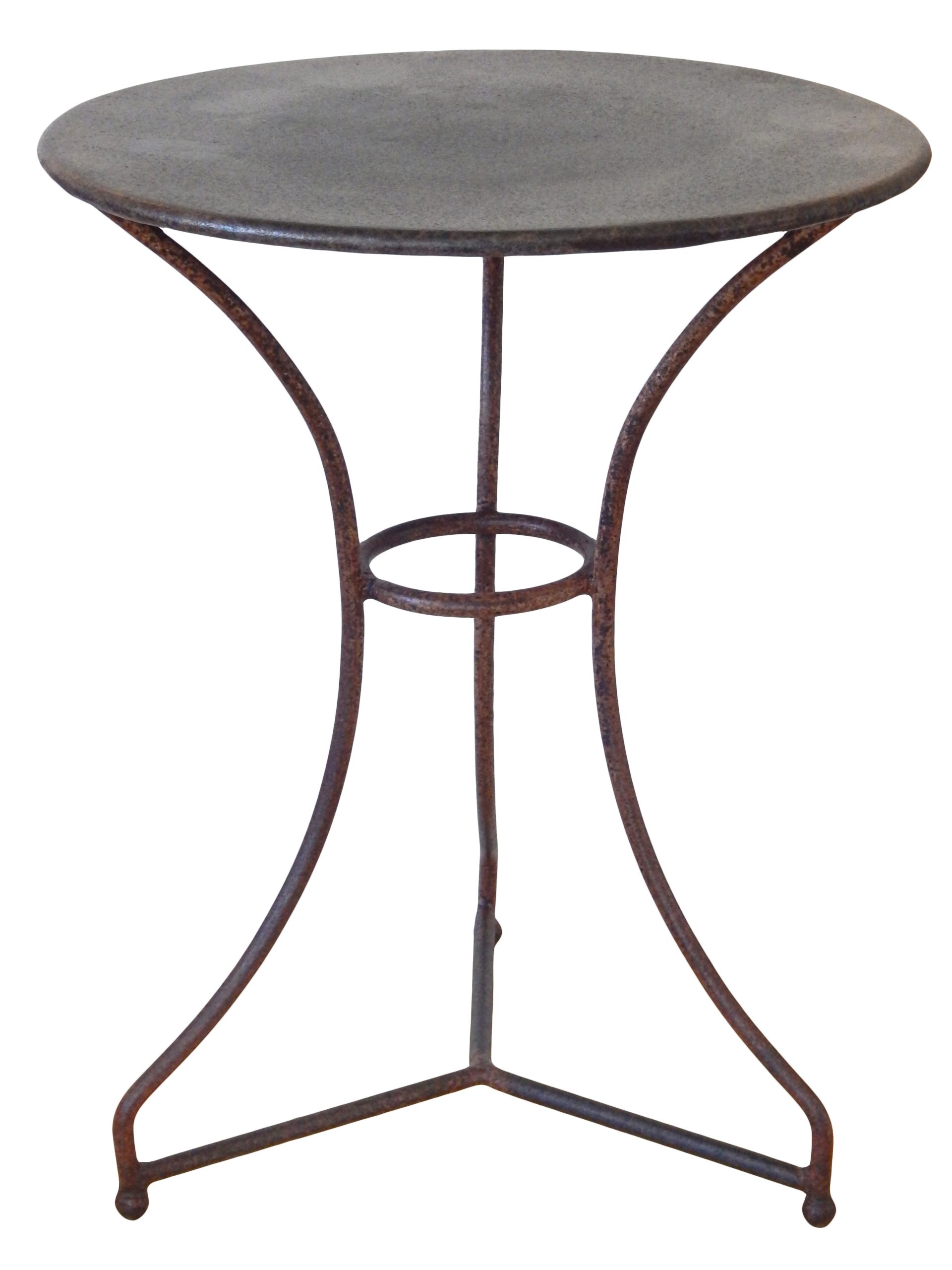 Steel Gueridon Side Table - Image 2
