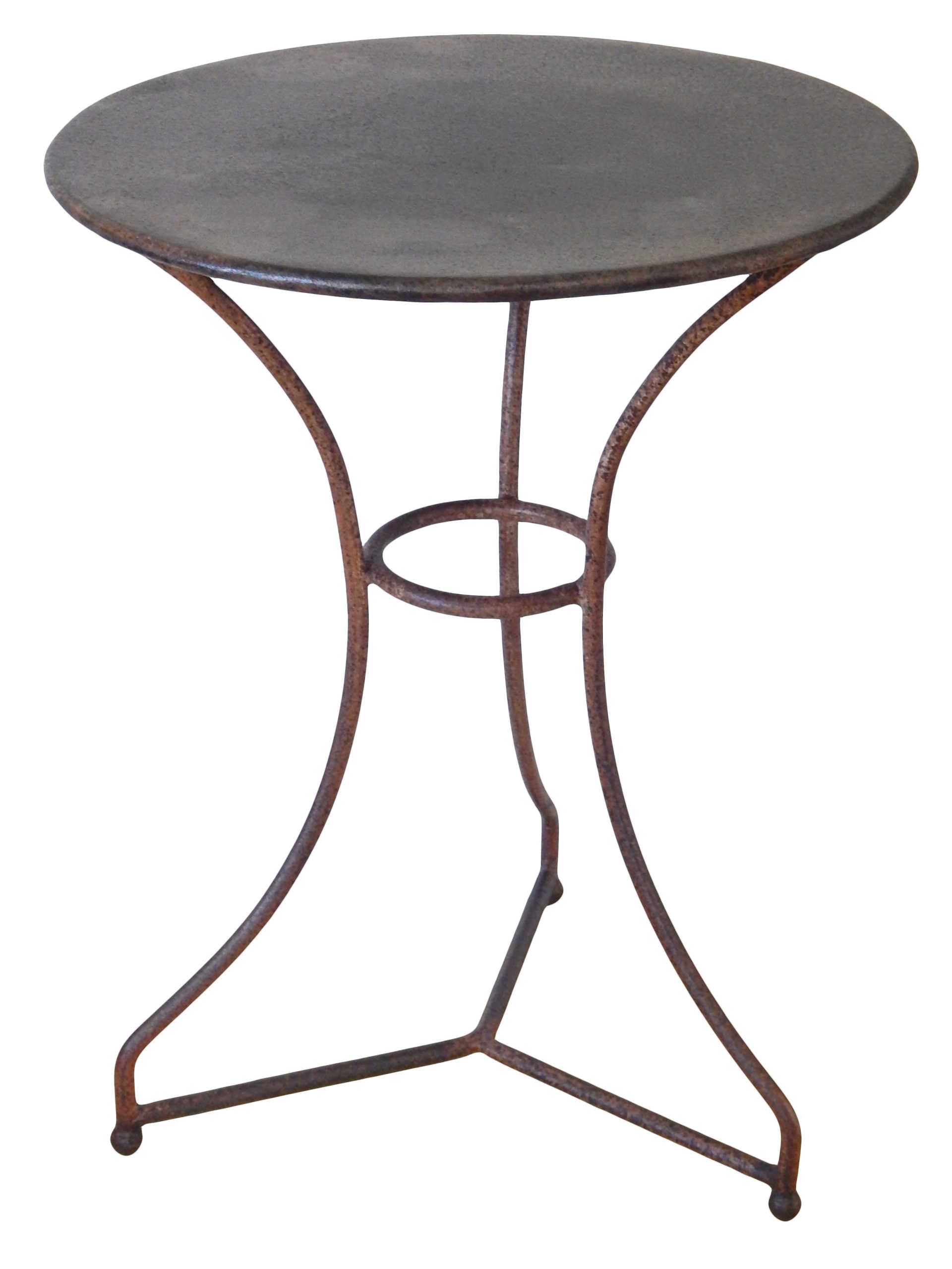 Steel Gueridon Side Table - Image 3