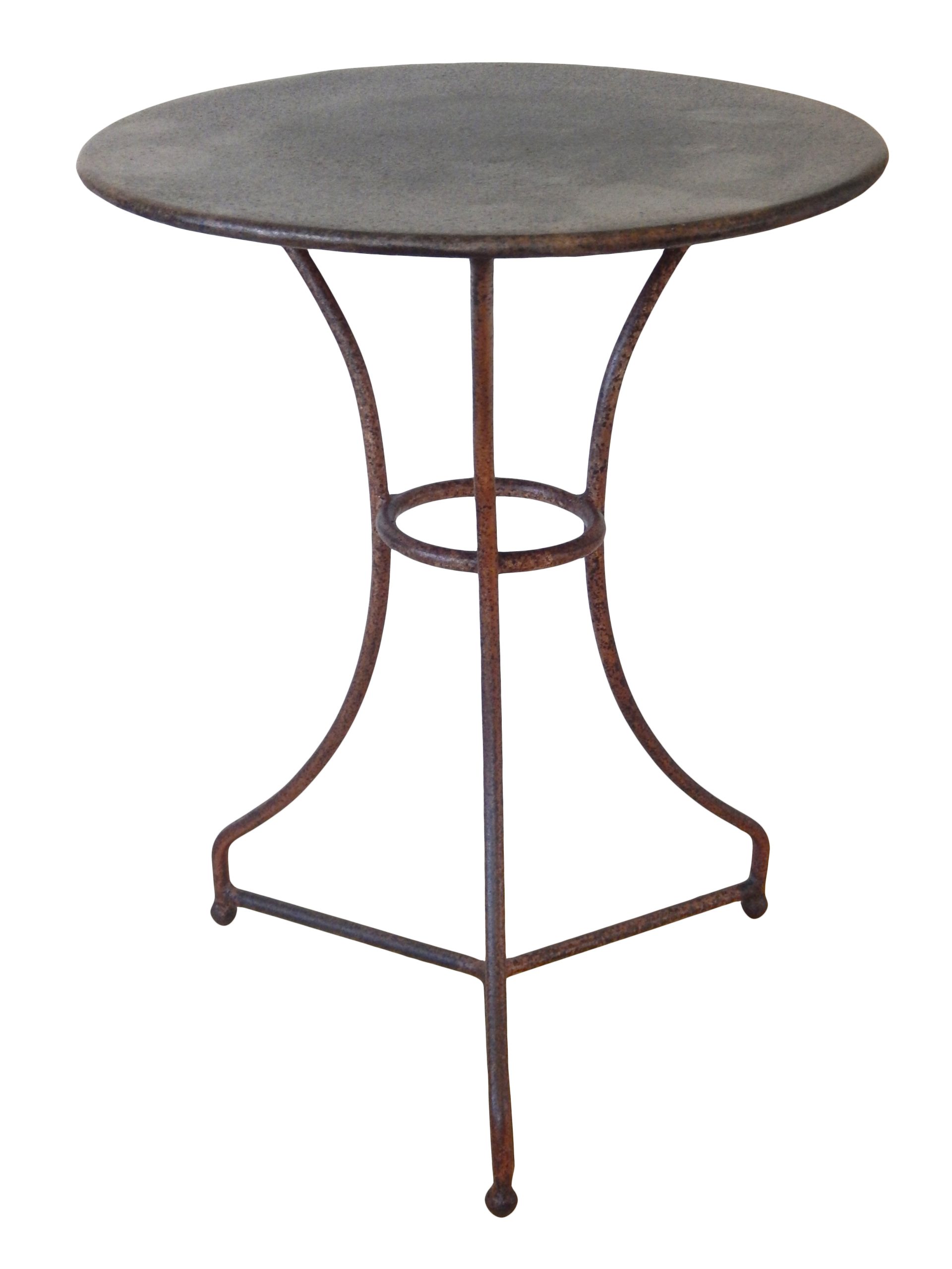 Steel Gueridon Side Table - Image 4