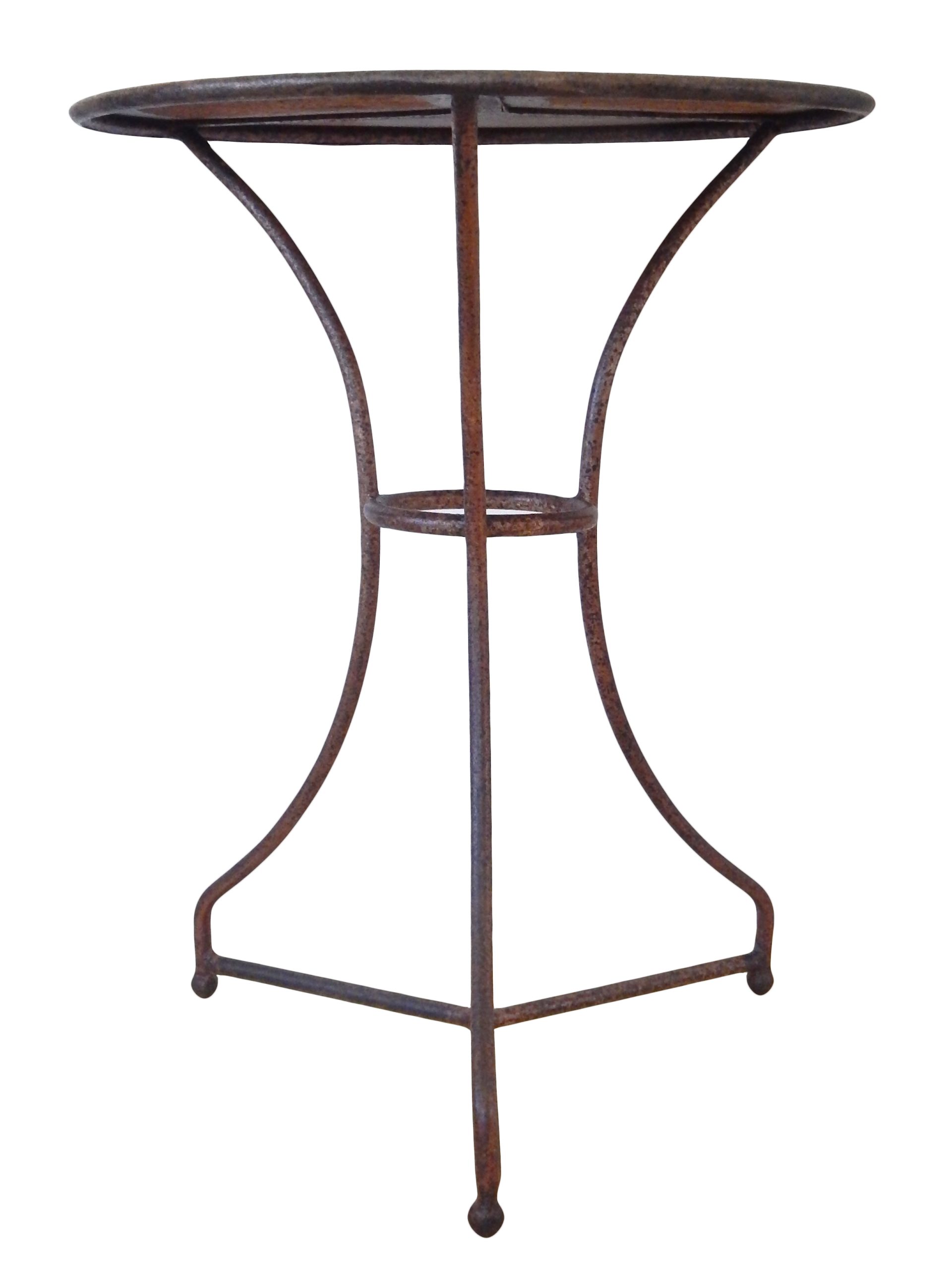 Steel Gueridon Side Table - Image 5