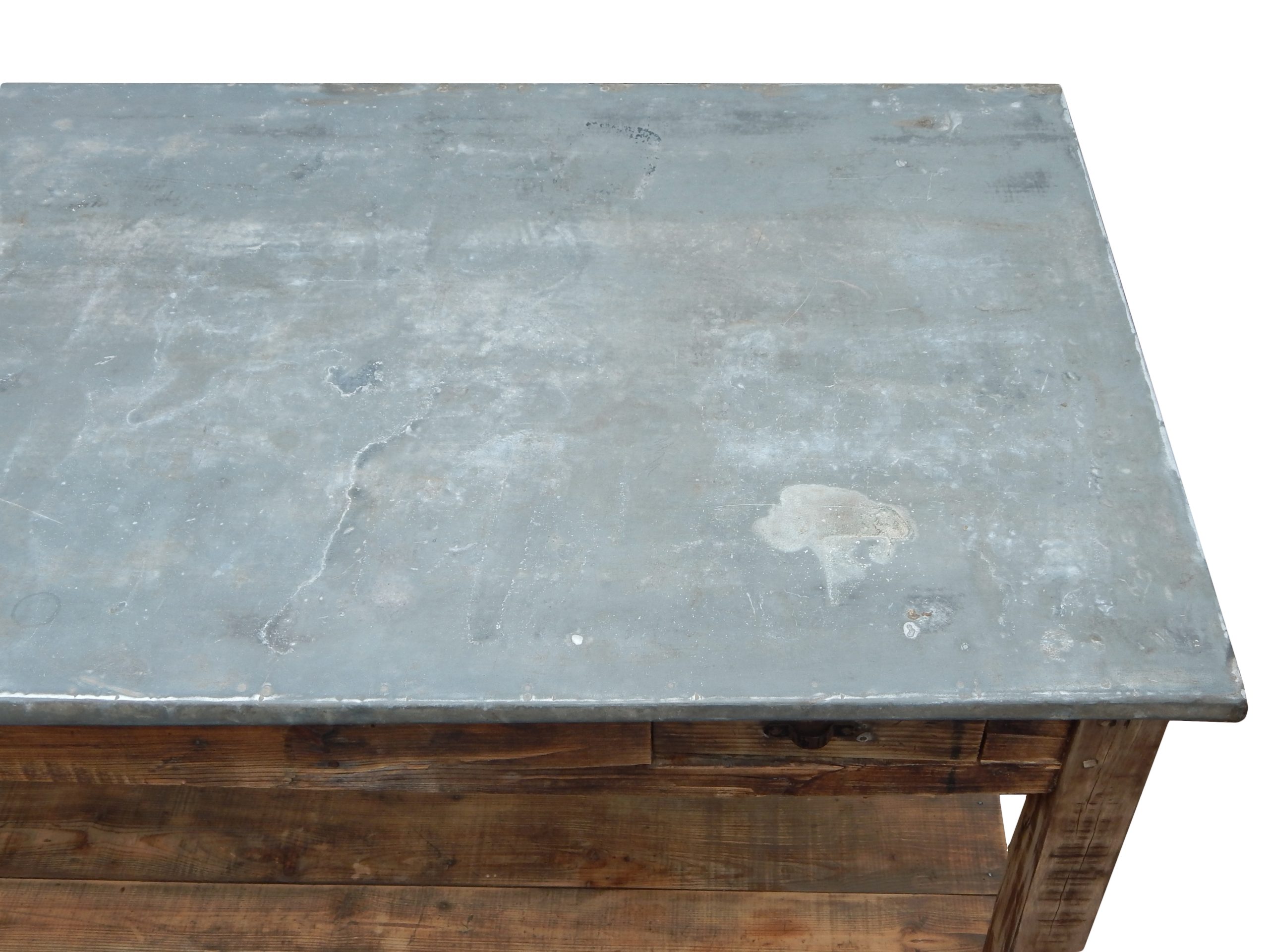 Very Long Zinc Top Table - Image 15