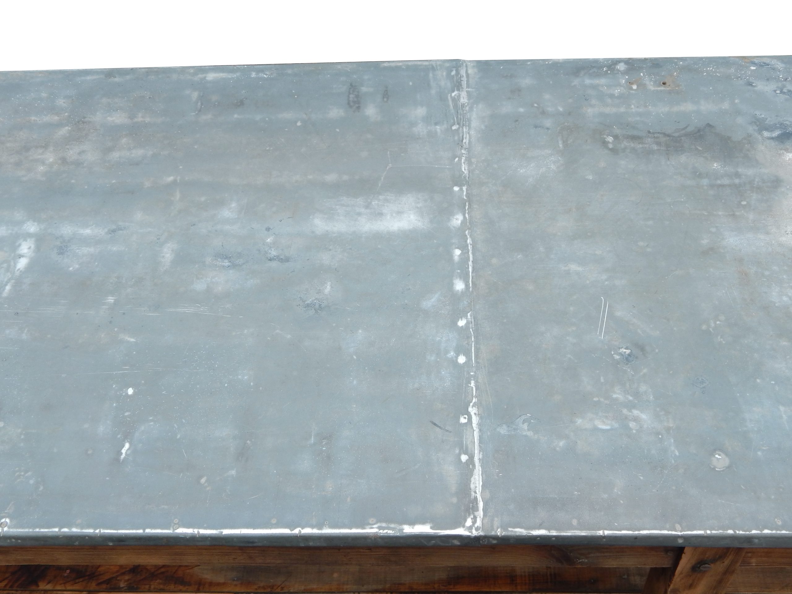 Very Long Zinc Top Table - Image 16