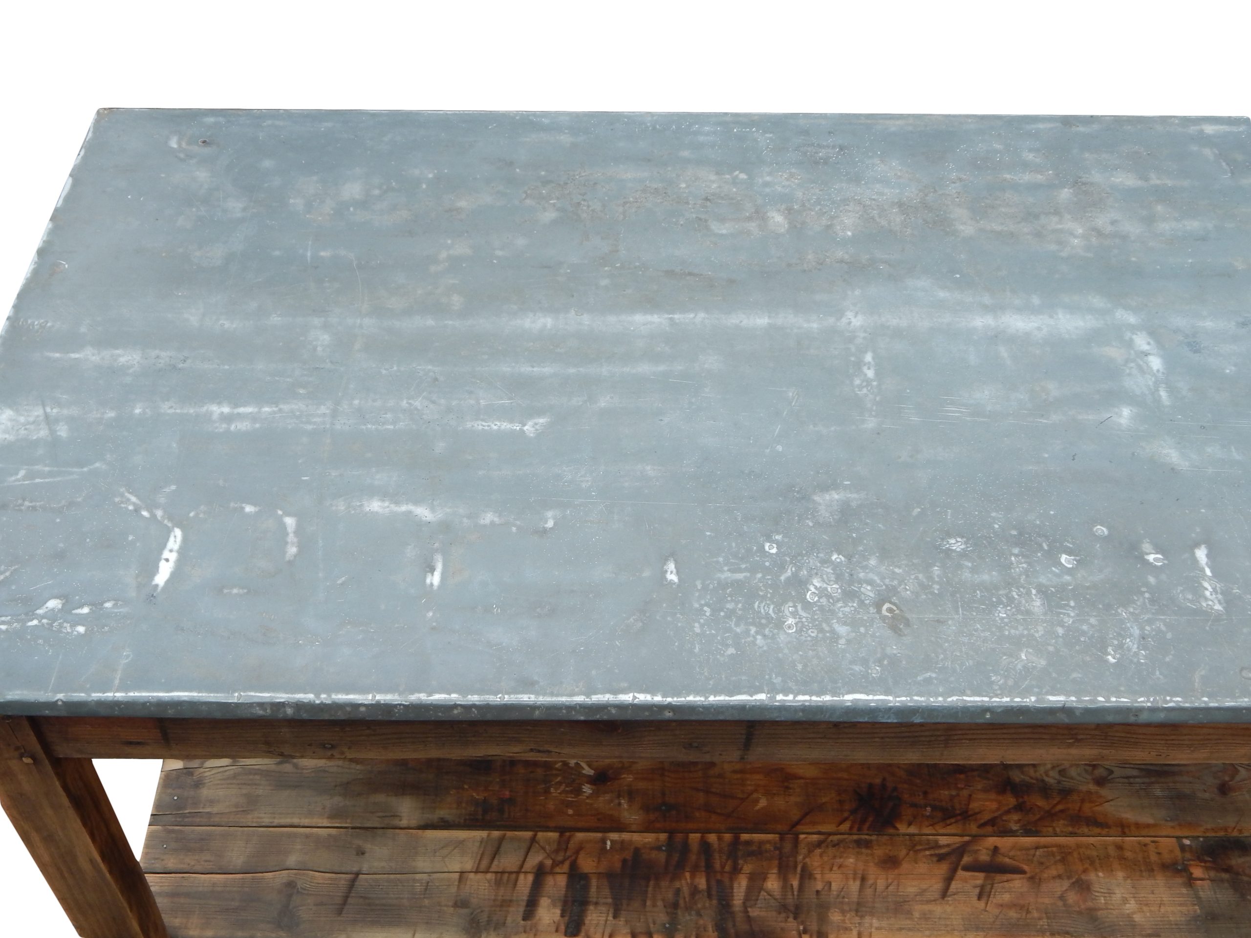 Very Long Zinc Top Table - Image 17