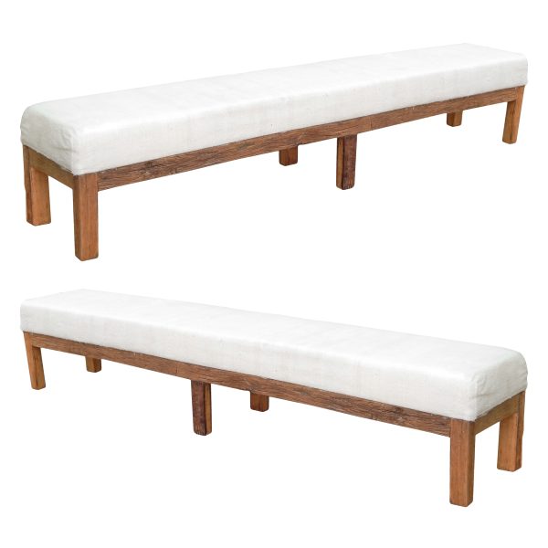 8 ft Reclaimed Wood Bench