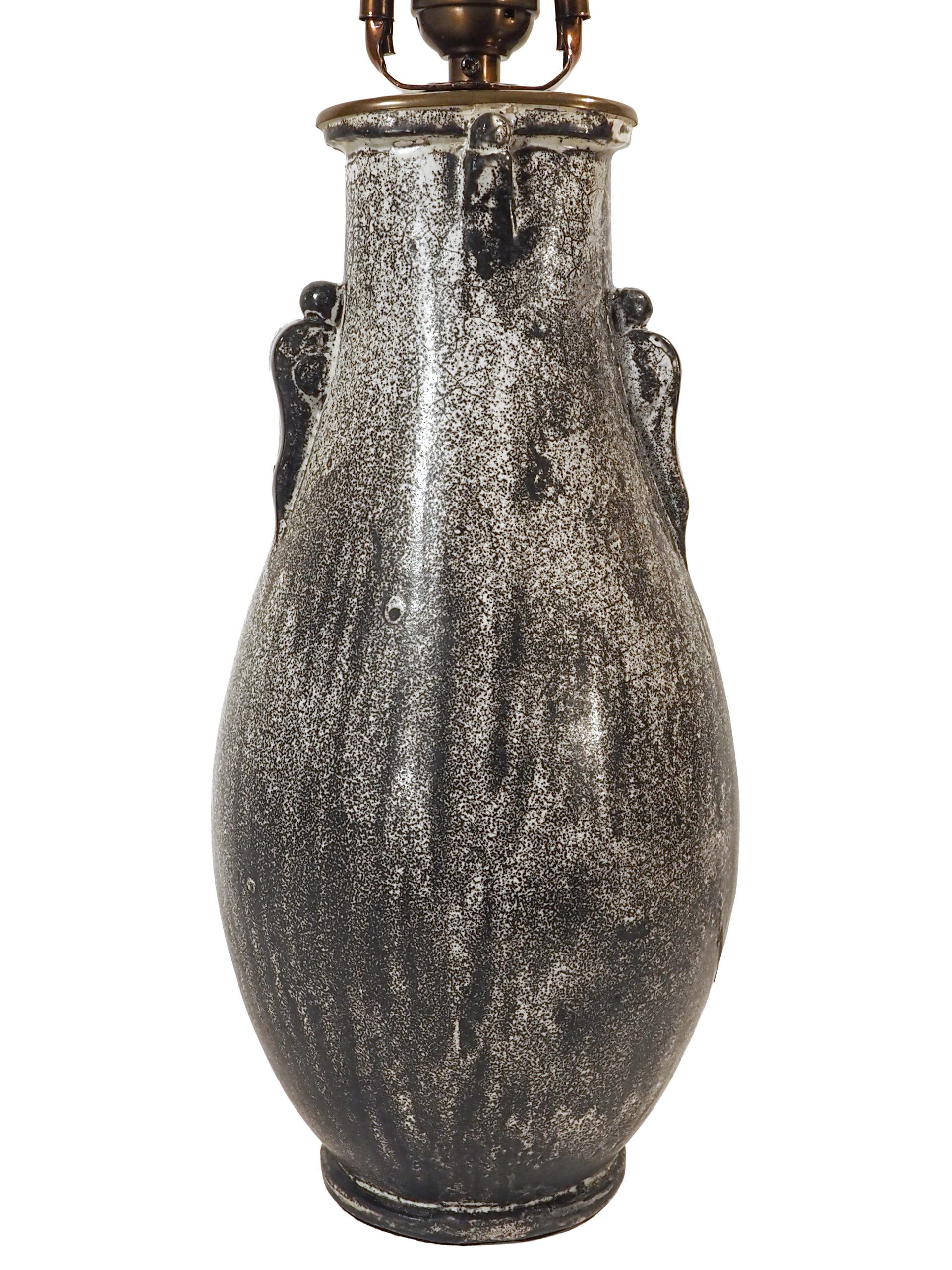 Studio Pottery Lamp by Svend Hammershoi - Image 8