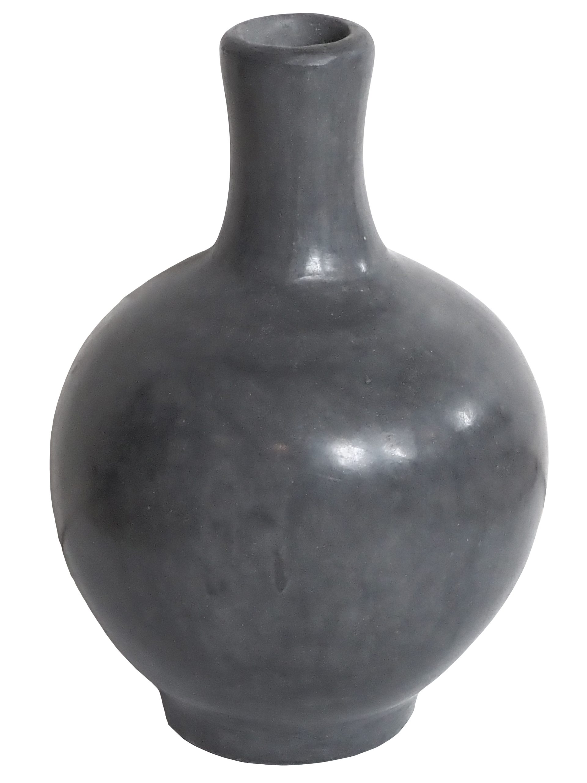 Ruby Beets Gray Long Neck Vase - Image 3