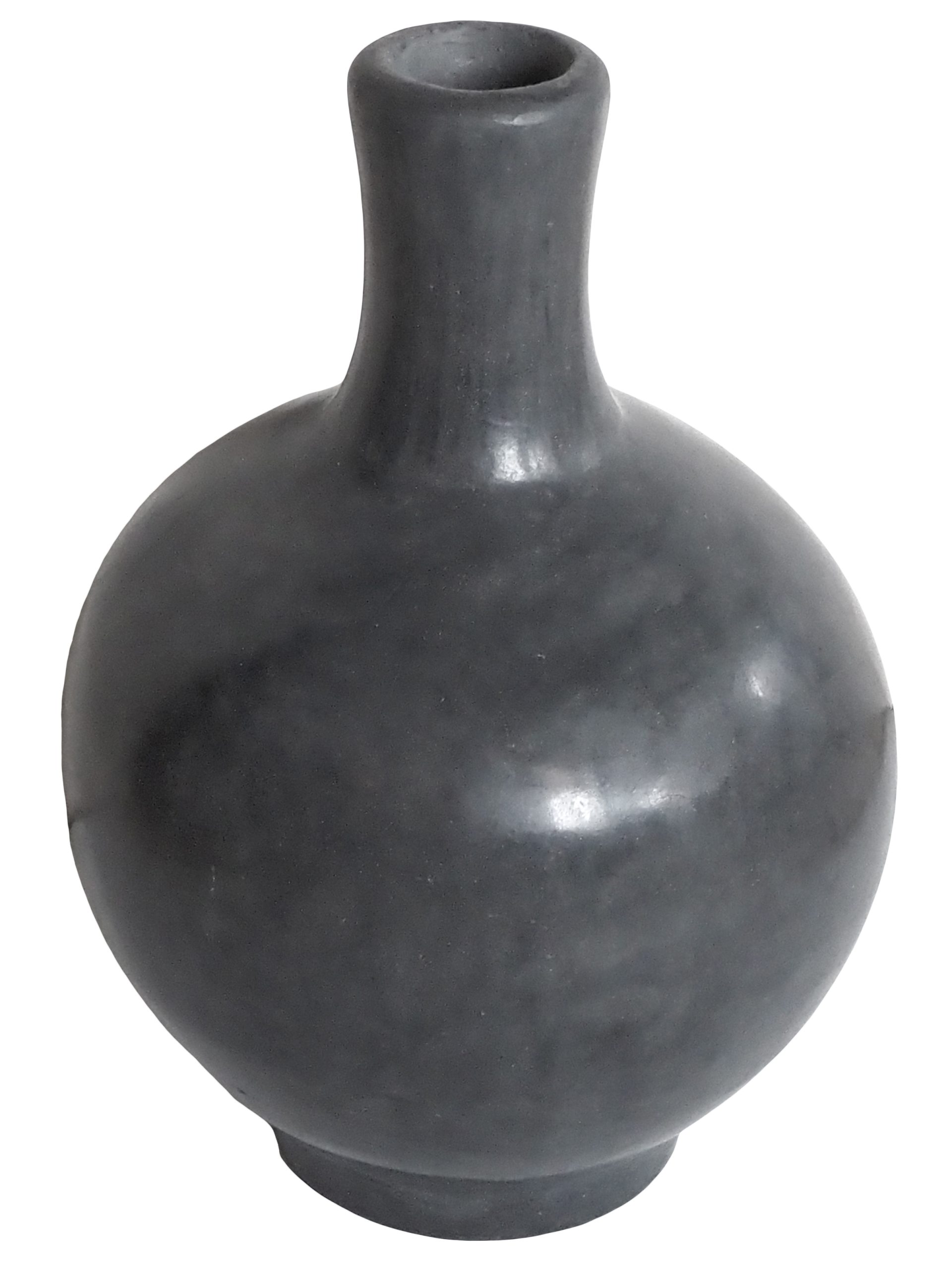 Ruby Beets Gray Long Neck Vase - Image 5