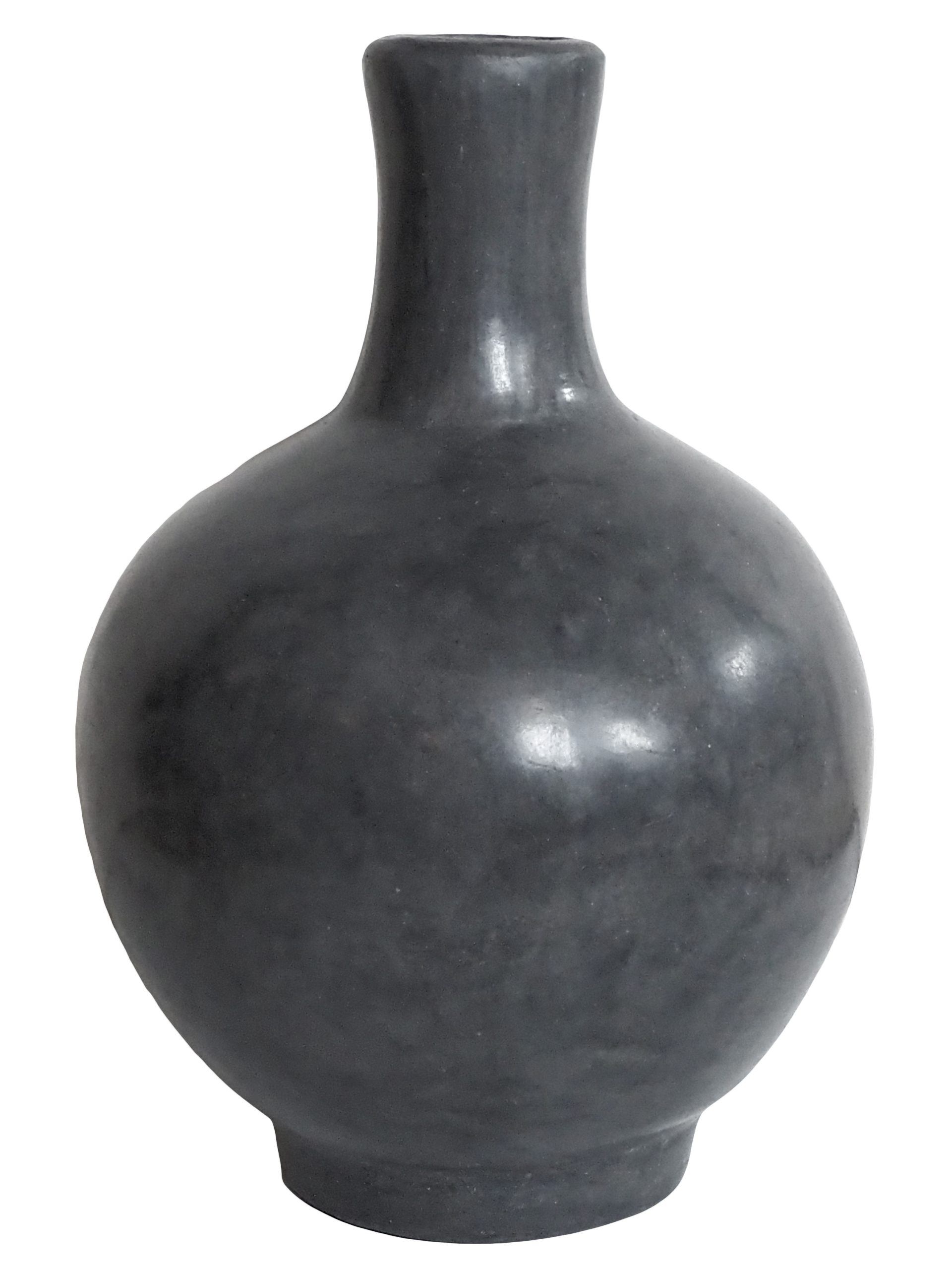 Ruby Beets Gray Long Neck Vase - Image 6
