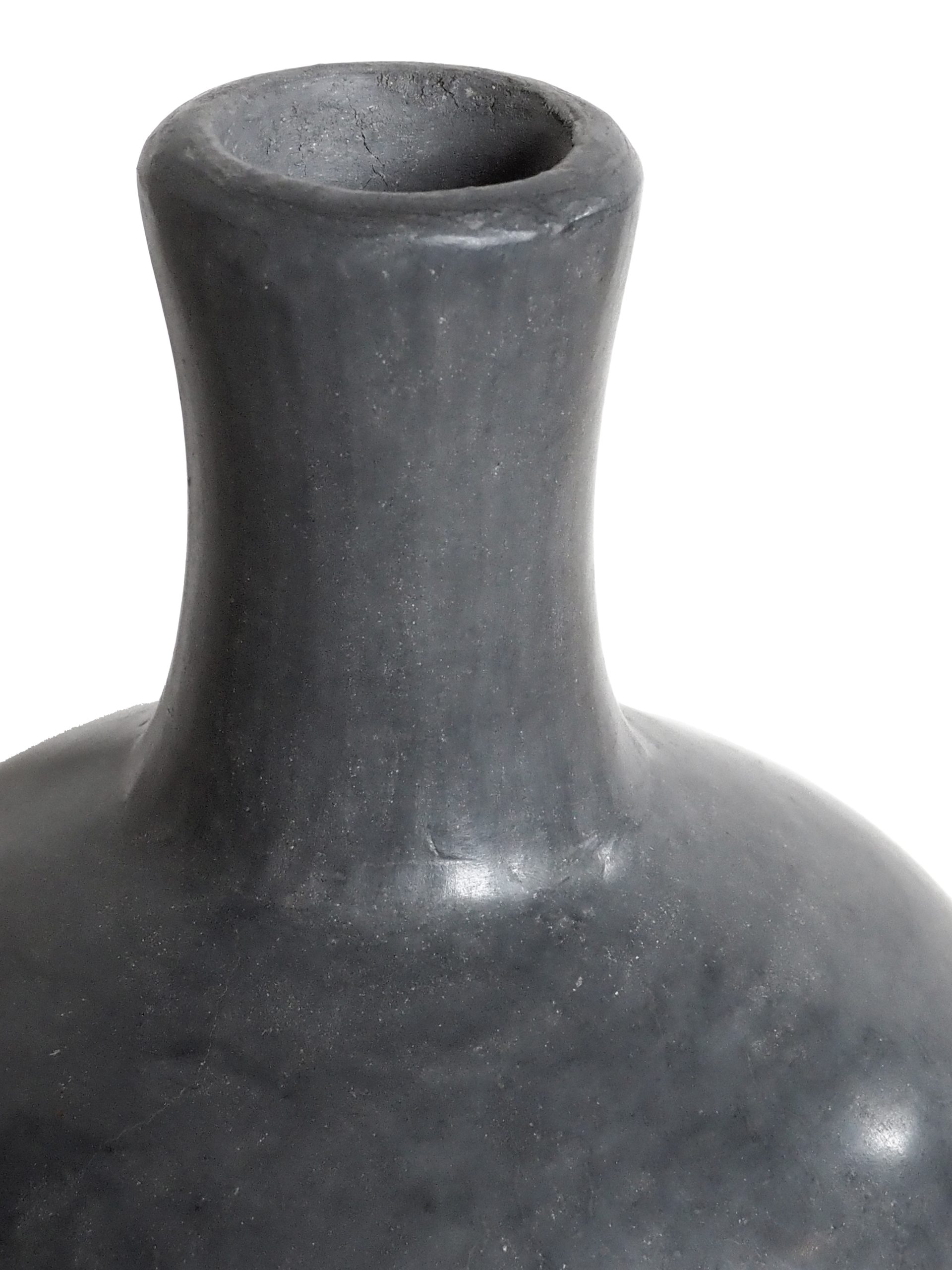 Ruby Beets Gray Long Neck Vase - Image 9
