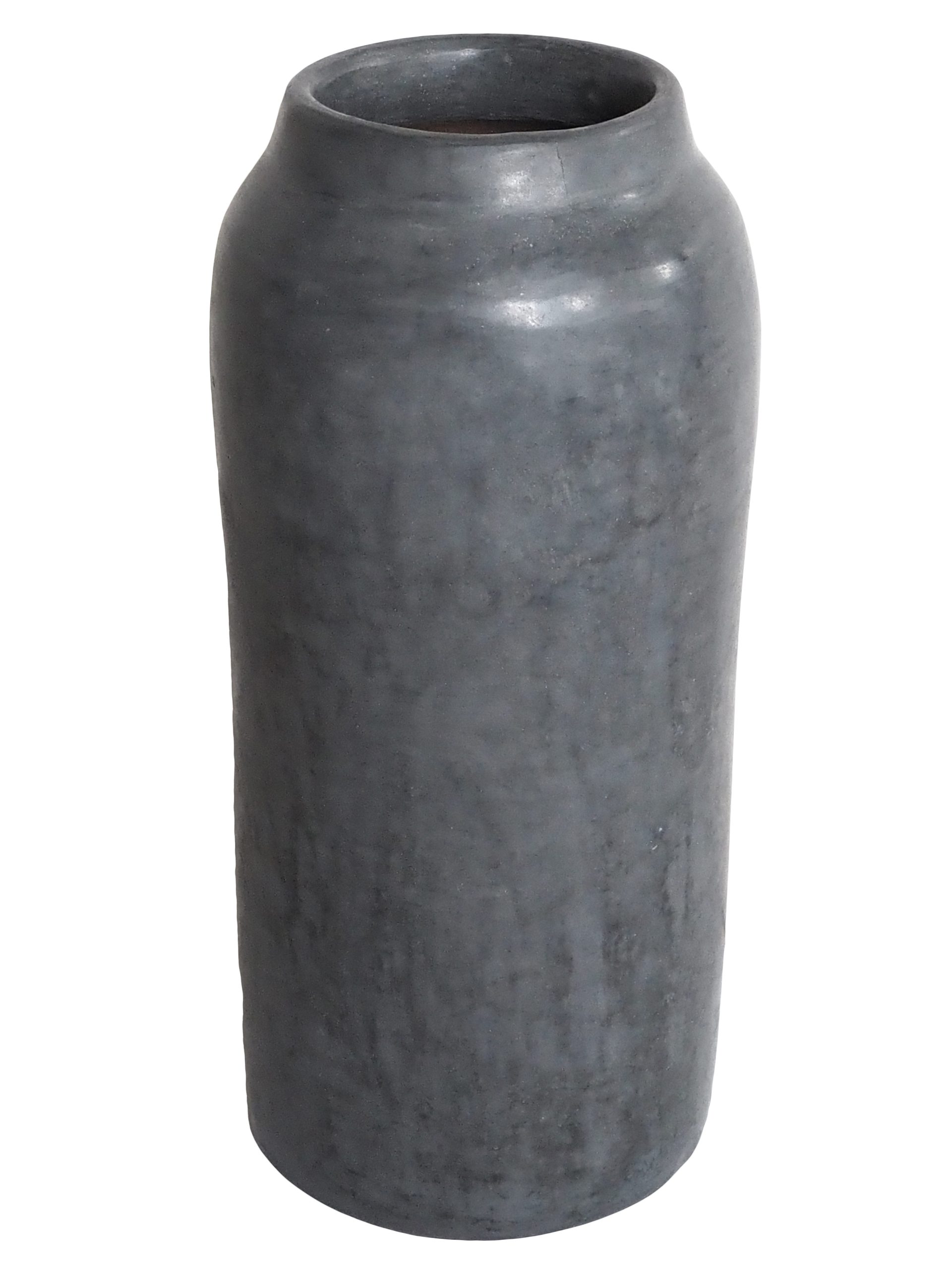 Ruby Beets Gray Cylinder Vessel - Image 3