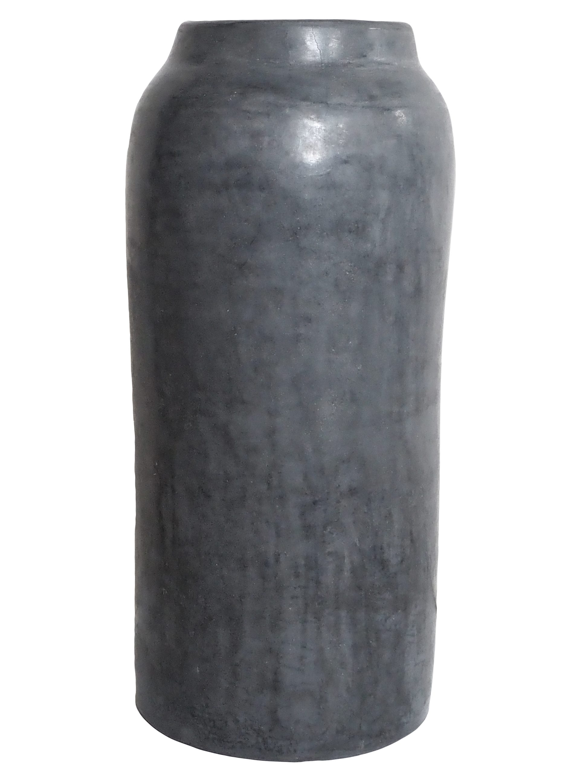 Ruby Beets Gray Cylinder Vessel - Image 4