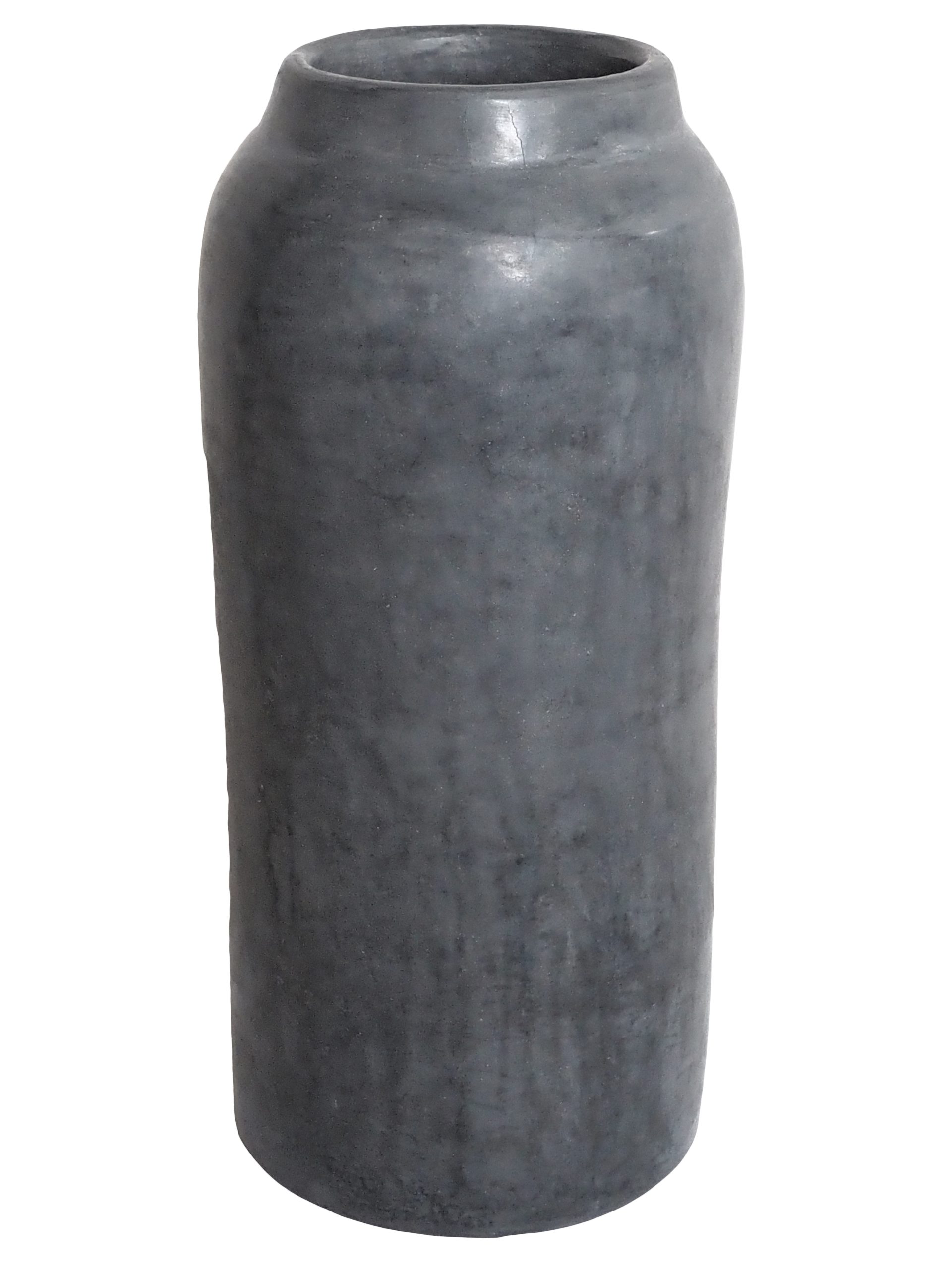 Ruby Beets Gray Cylinder Vessel - Image 5