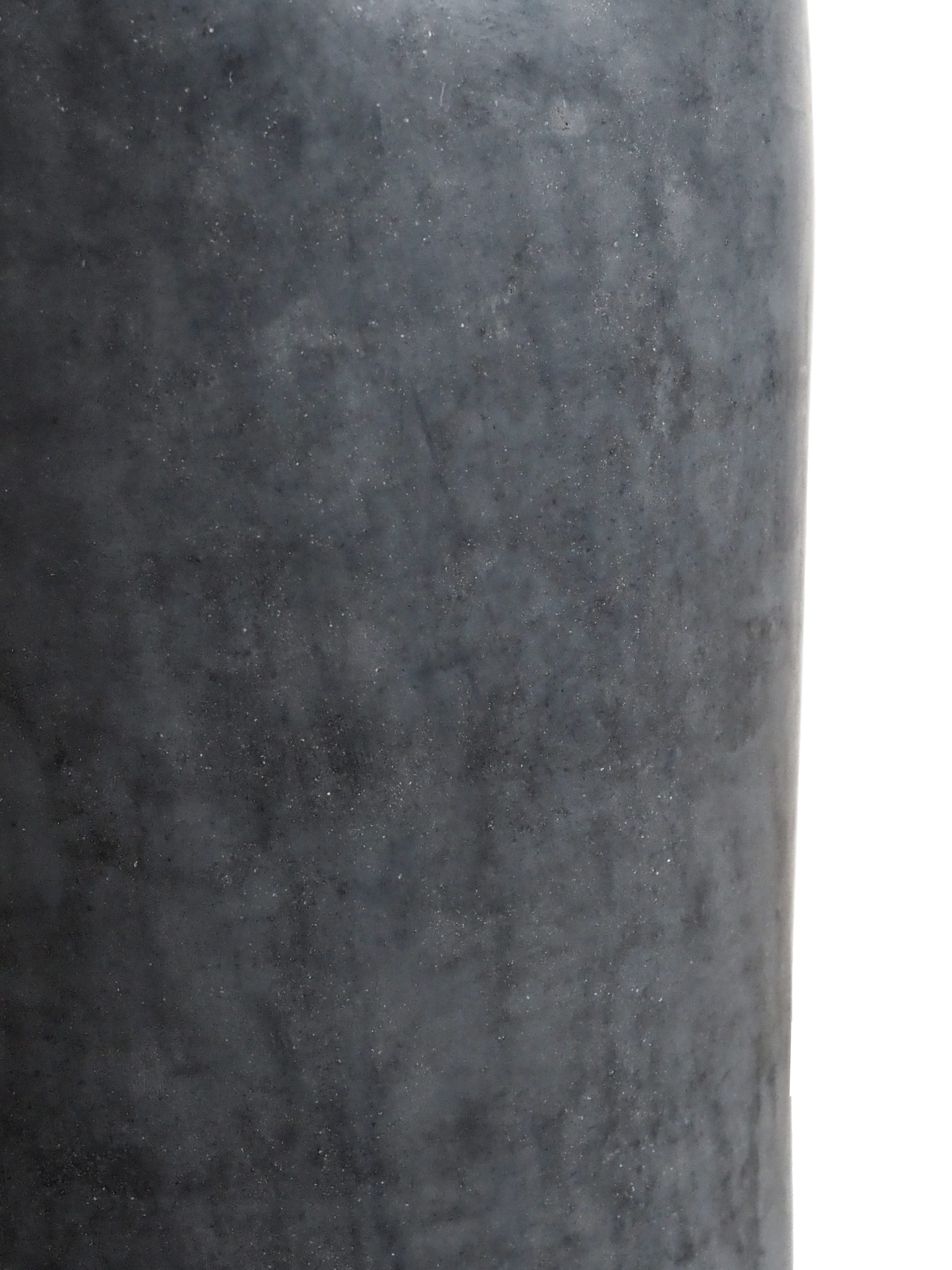 Ruby Beets Gray Cylinder Vessel - Image 9