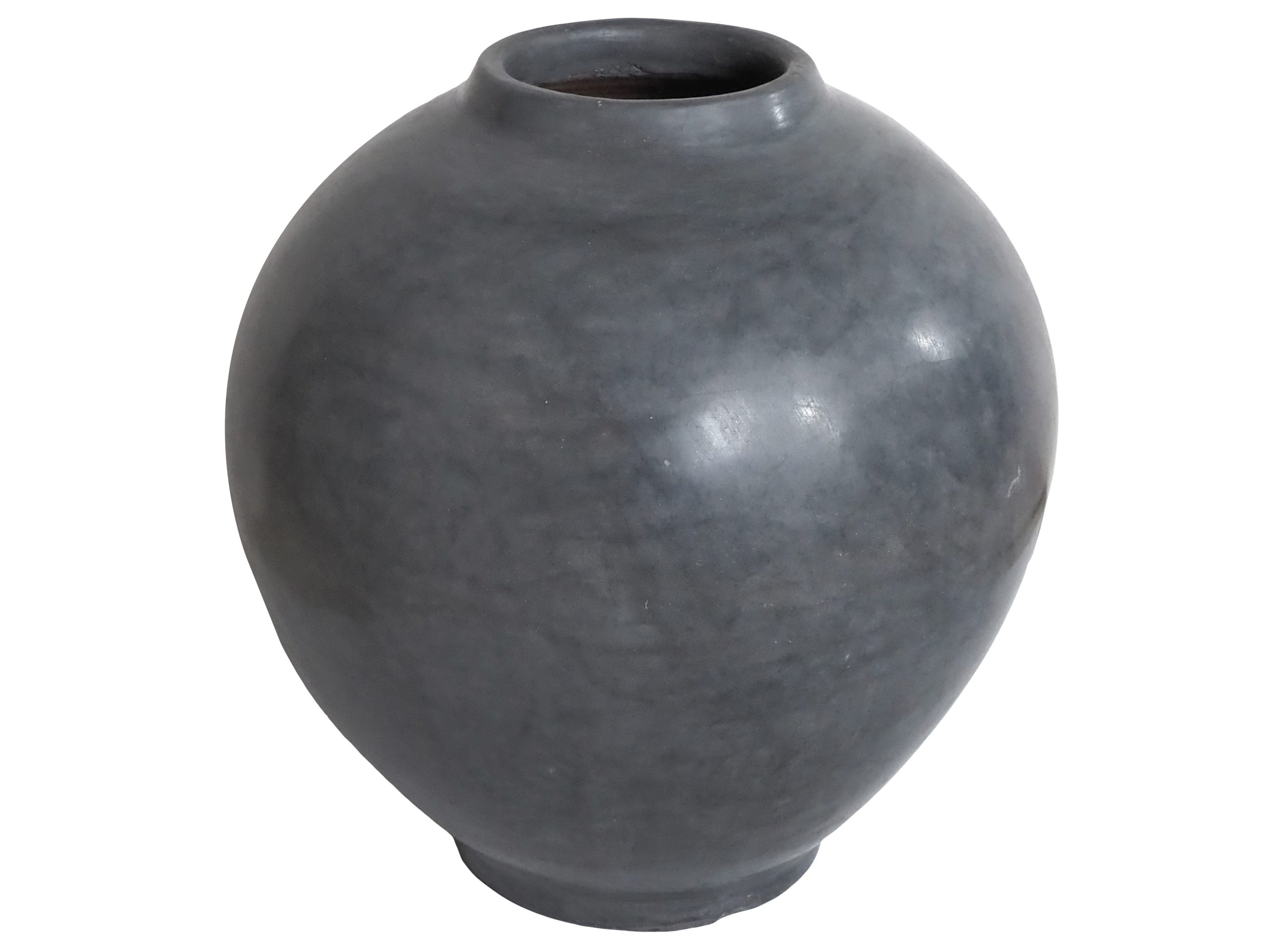 Ruby Beets Gray Large Round Vase - Image 3
