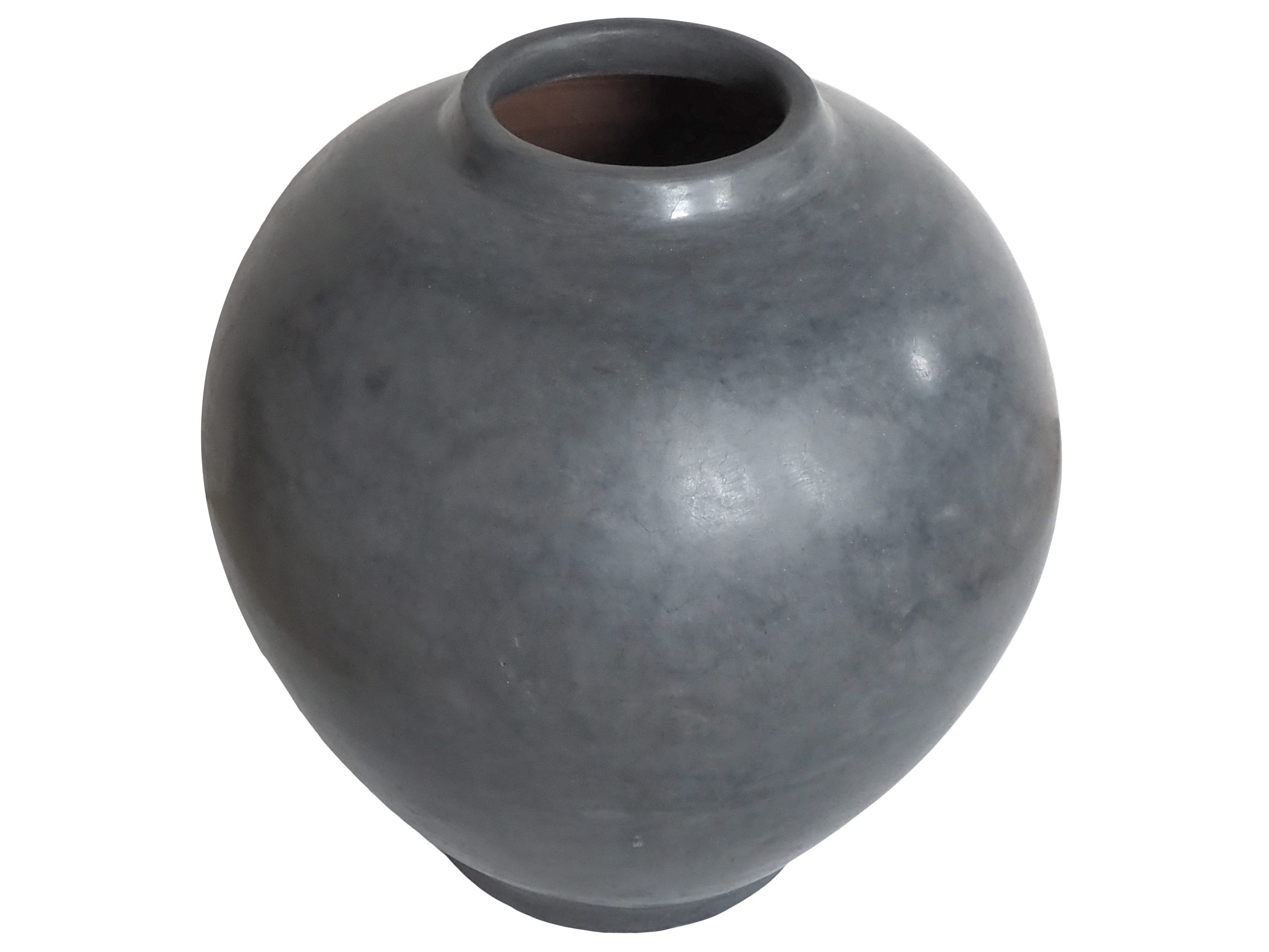 Ruby Beets Gray Large Round Vase - Image 4