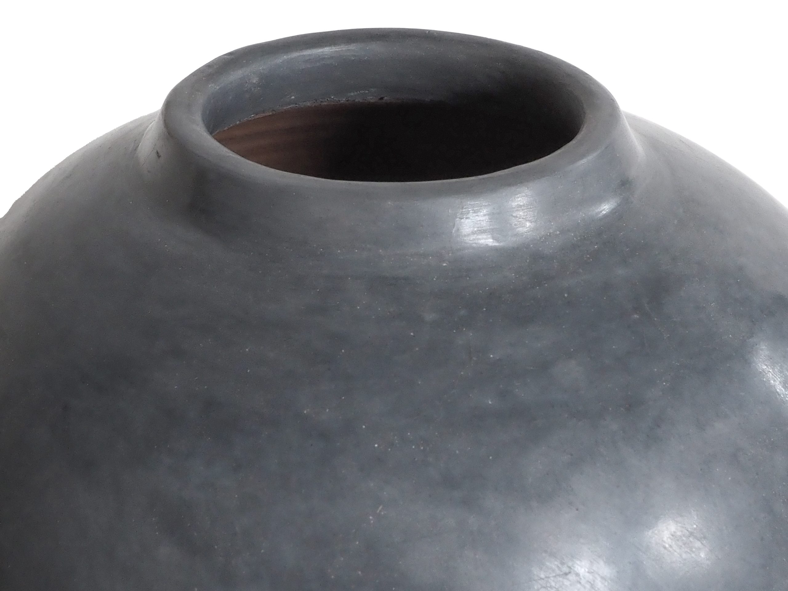 Ruby Beets Gray Large Round Vase - Image 8
