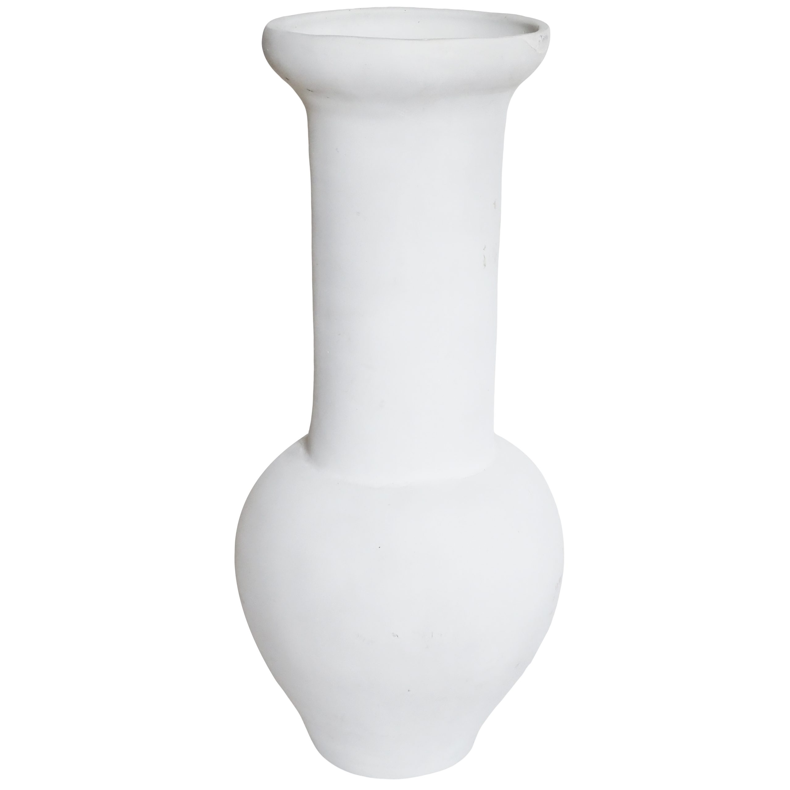 Ruby Beets Tall White Resin Vessel