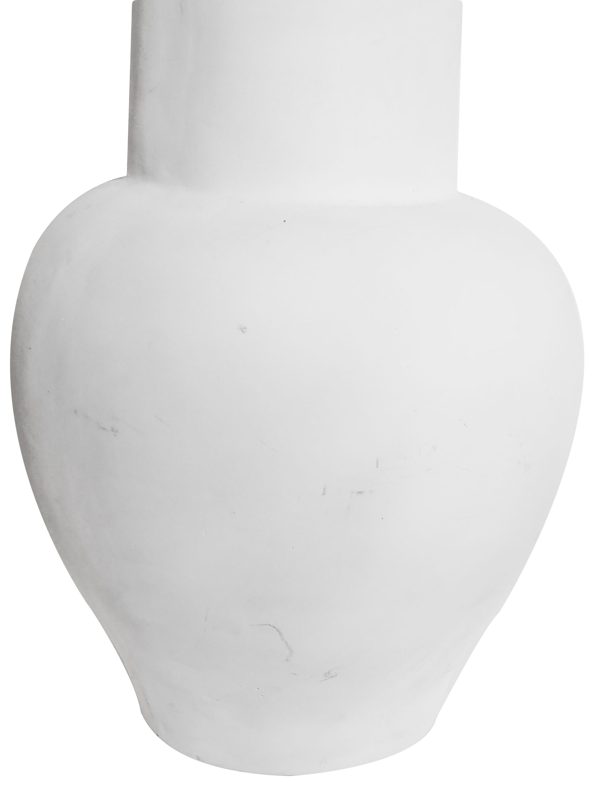 Ruby Beets Tall White Resin Vessel - Image 12