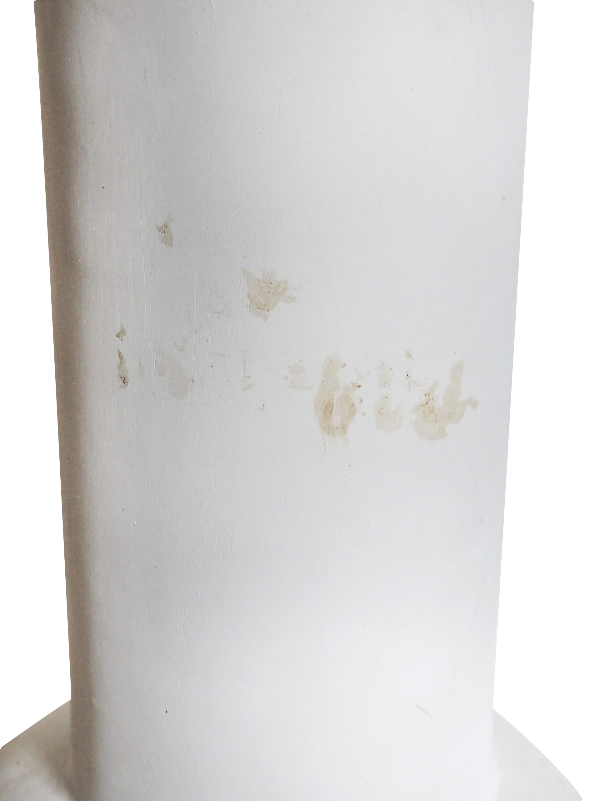 Ruby Beets Tall White Resin Vessel - Image 13
