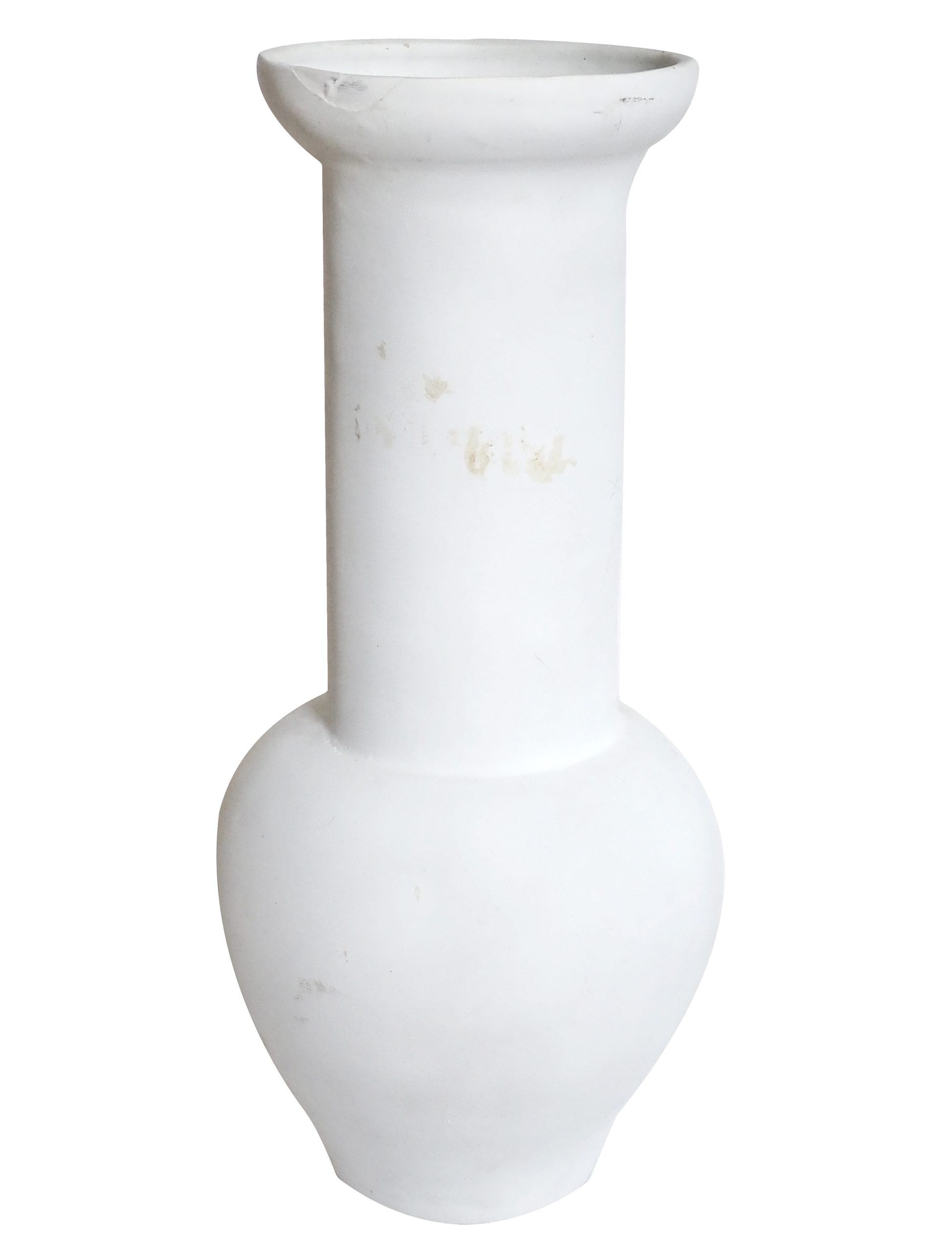 Ruby Beets Tall White Resin Vessel - Image 4