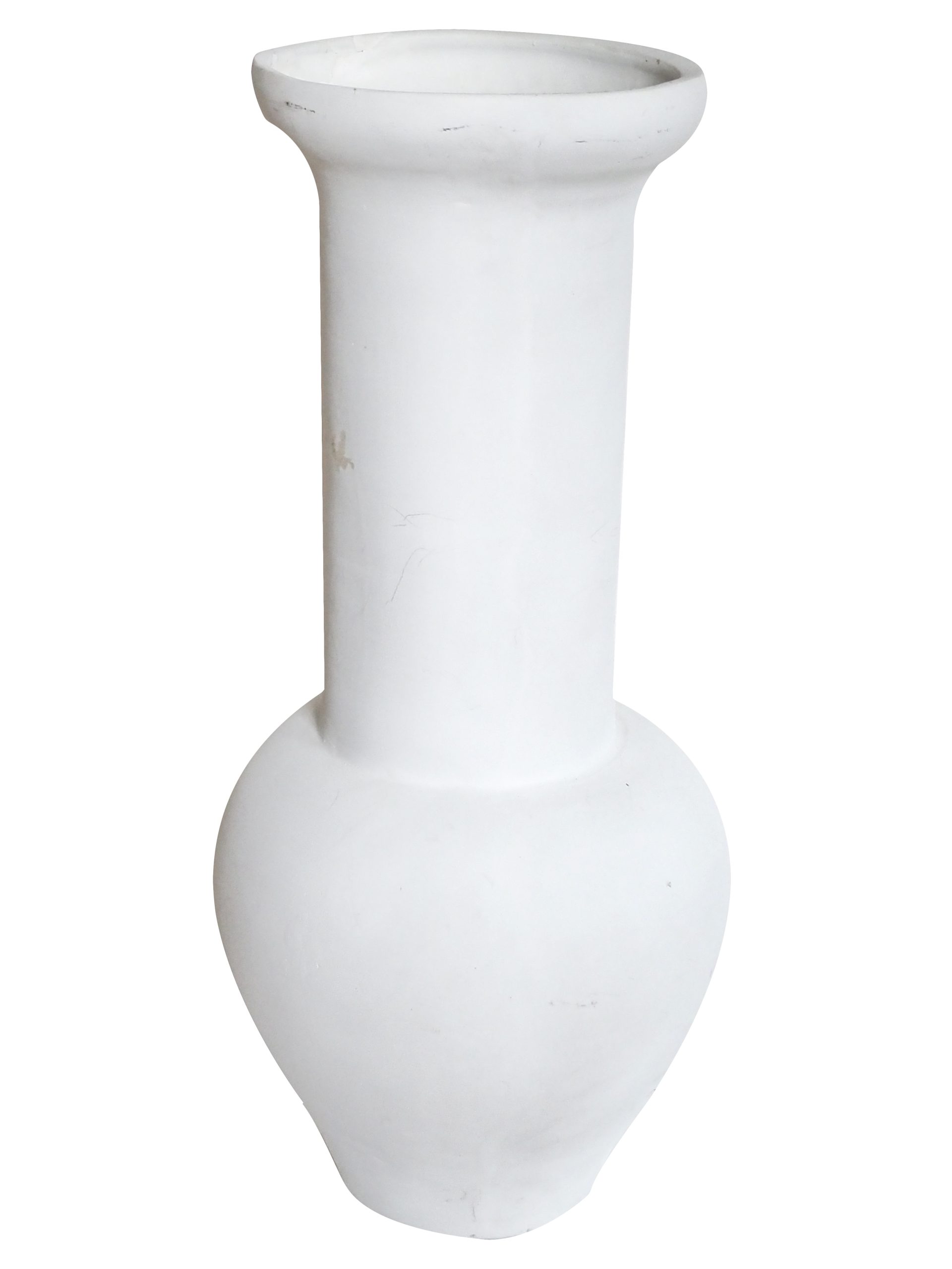 Ruby Beets Tall White Resin Vessel - Image 5