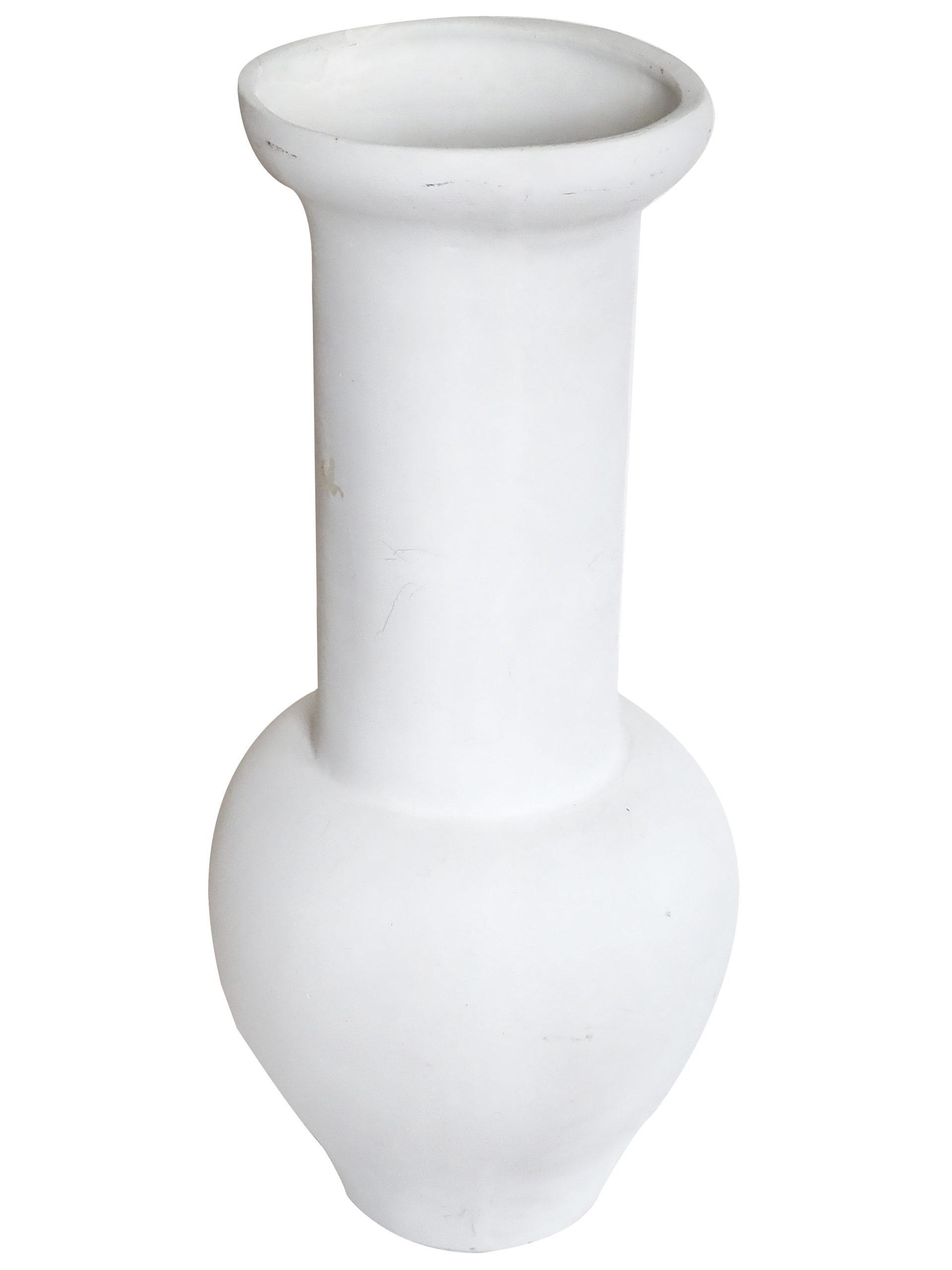 Ruby Beets Tall White Resin Vessel - Image 6