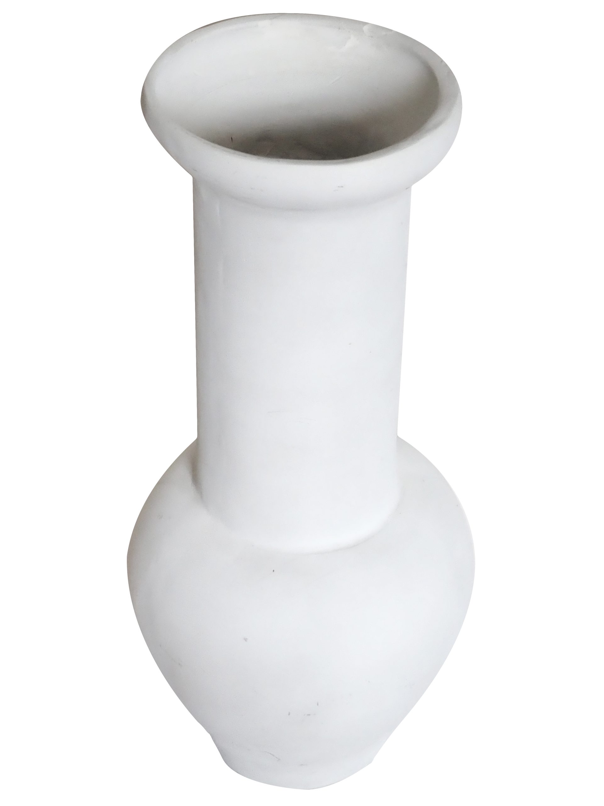 Ruby Beets Tall White Resin Vessel - Image 7