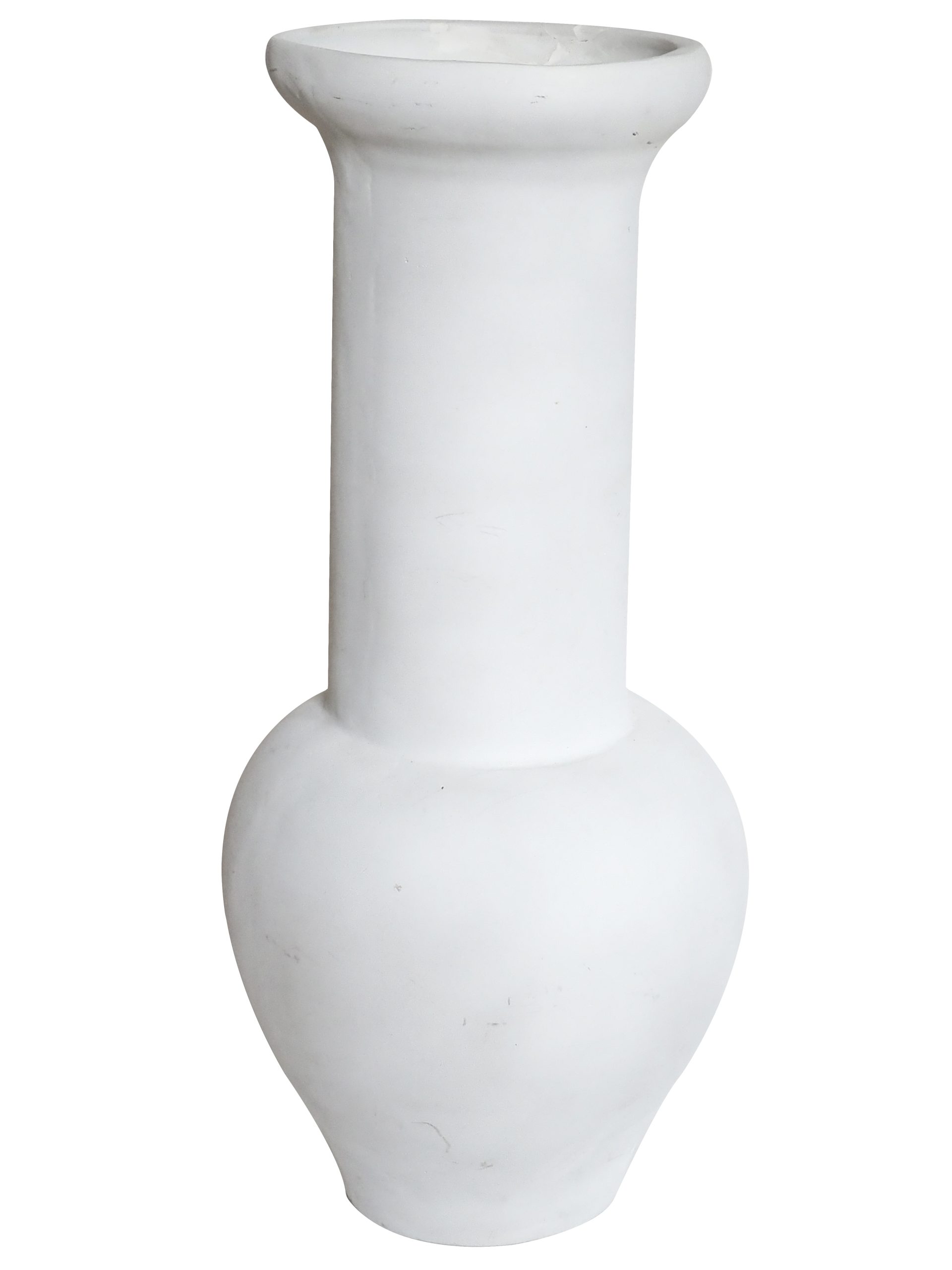 Ruby Beets Tall White Resin Vessel - Image 8