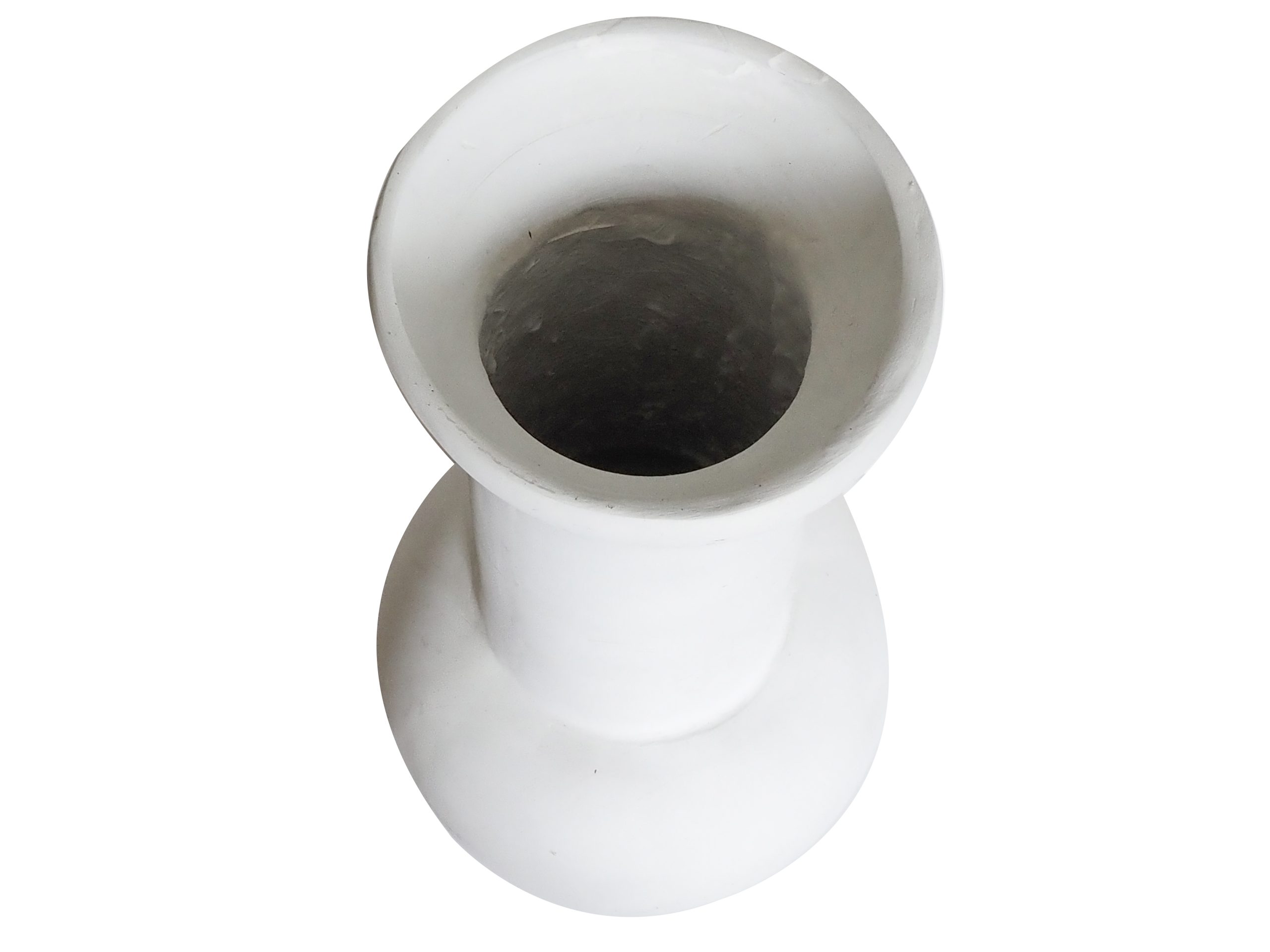 Ruby Beets Tall White Resin Vessel - Image 9