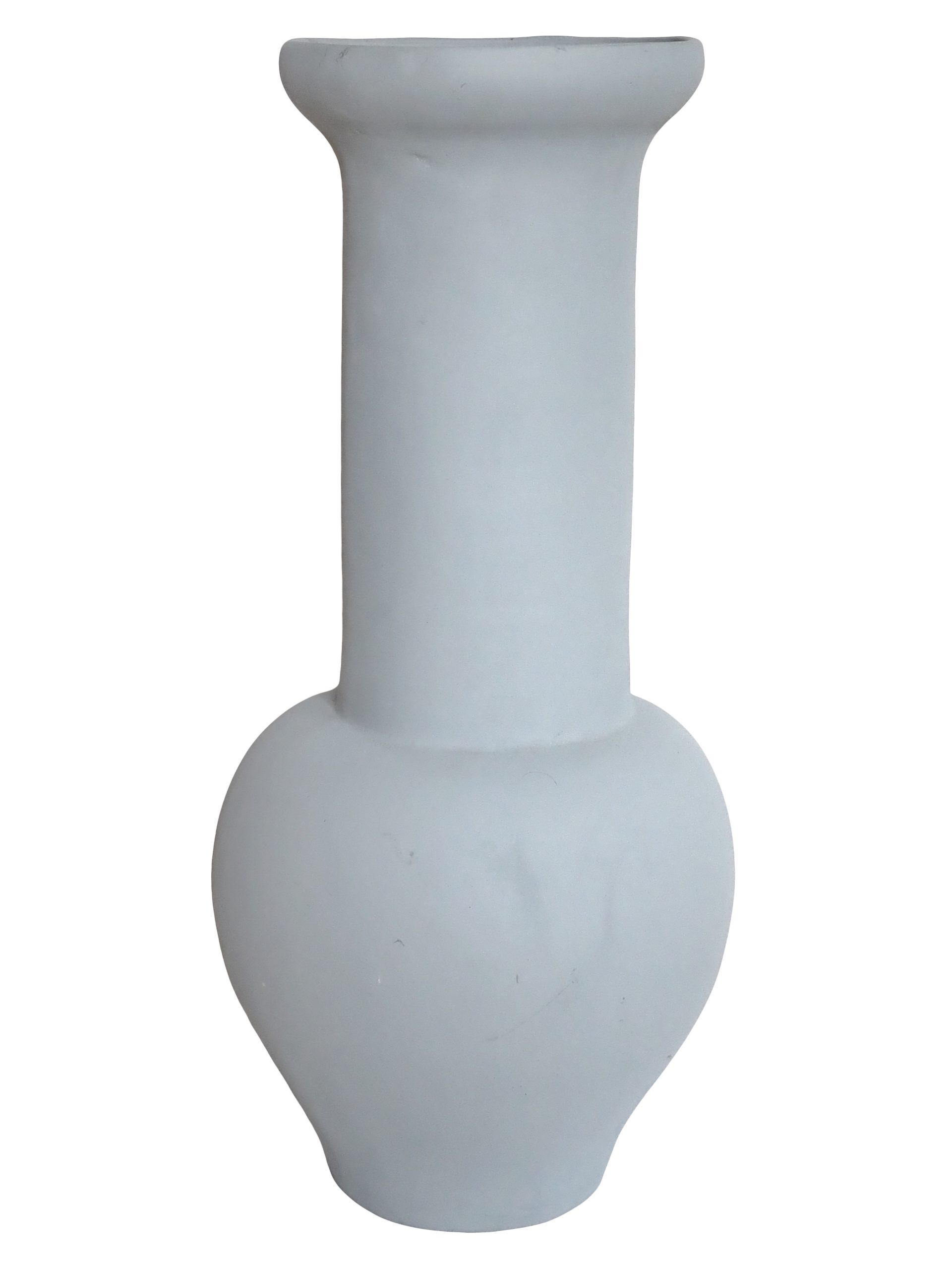 Ruby Beets Tall Gray Resin Vessel - Image 4