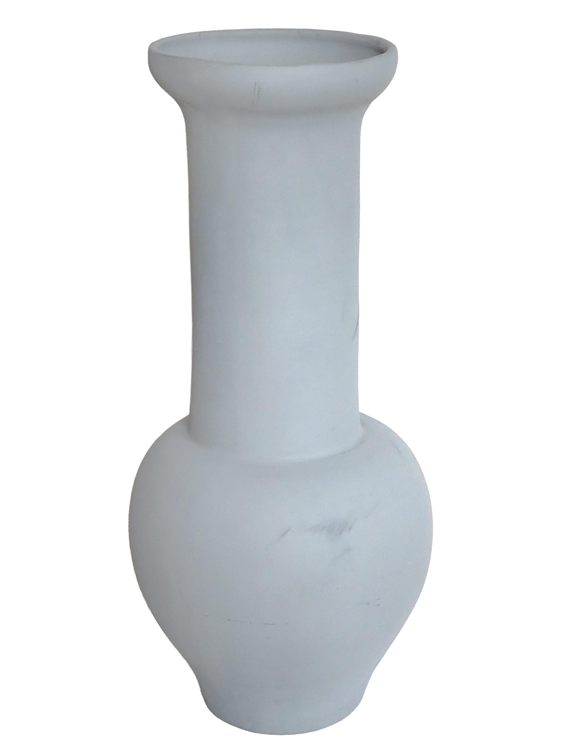 Ruby Beets Tall Gray Resin Vessel - Image 6