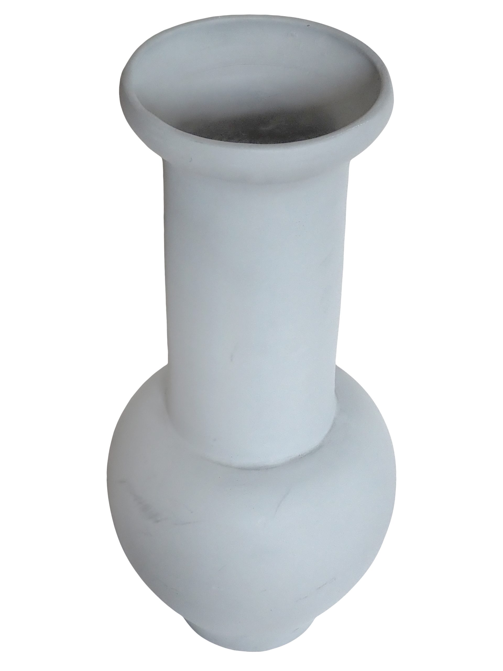 Ruby Beets Tall Gray Resin Vessel - Image 7