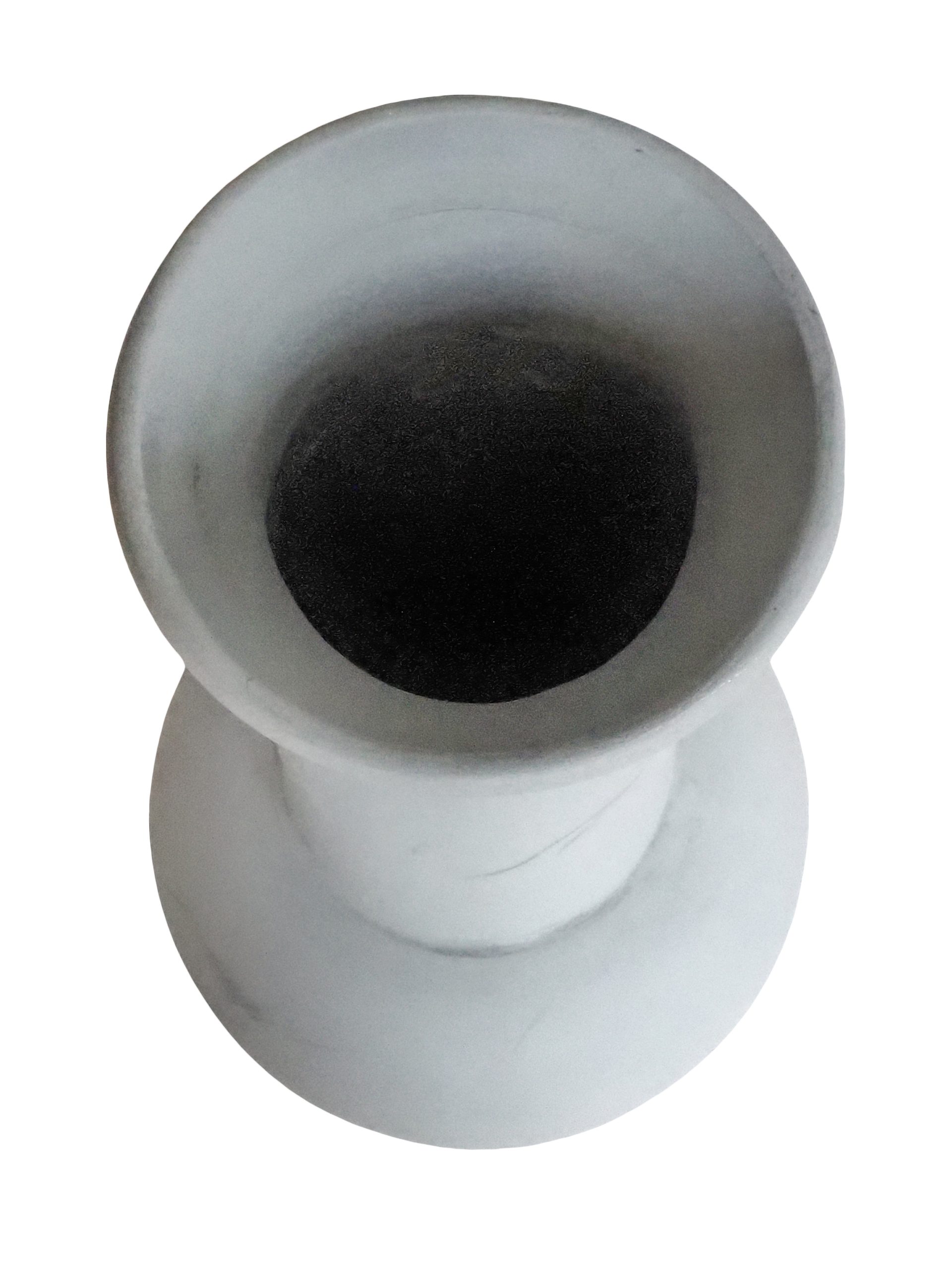 Ruby Beets Tall Gray Resin Vessel - Image 8