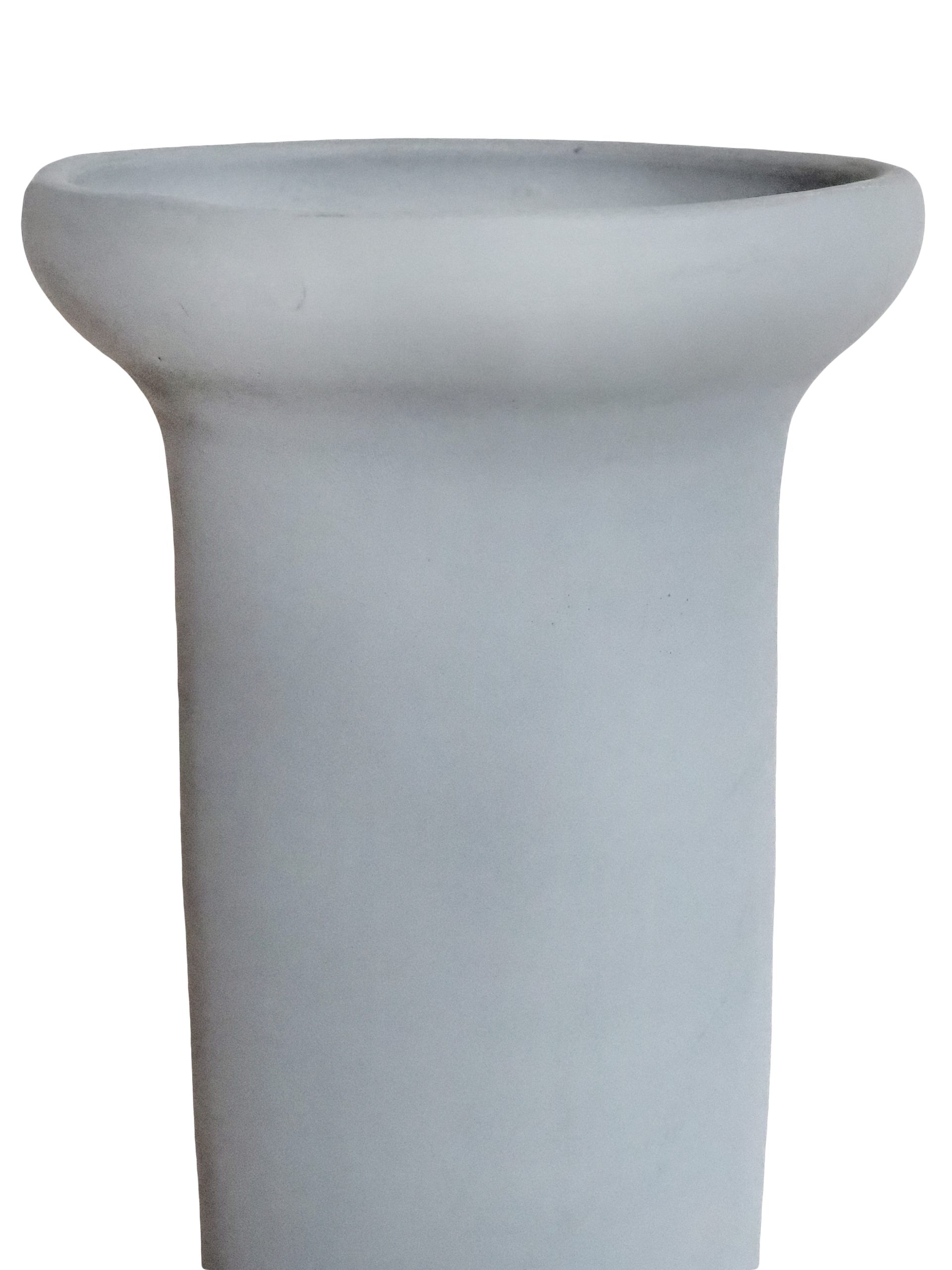 Ruby Beets Tall Gray Resin Vessel - Image 9