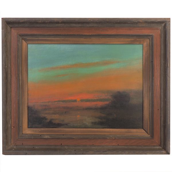 Sunset Painting by Albert Lorey Groll