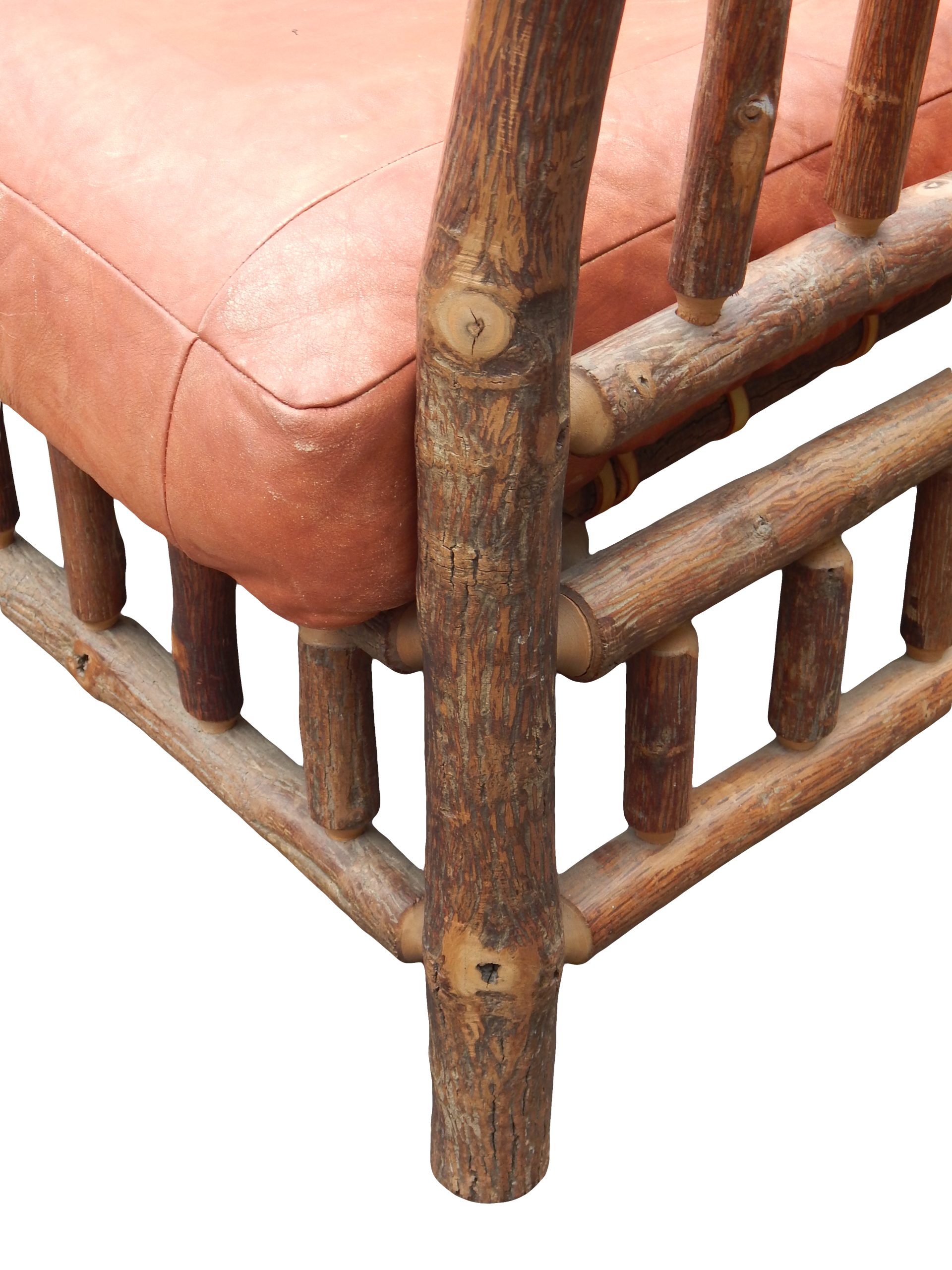 Adirondack Twig Lounge Chair & Ottoman - Image 11