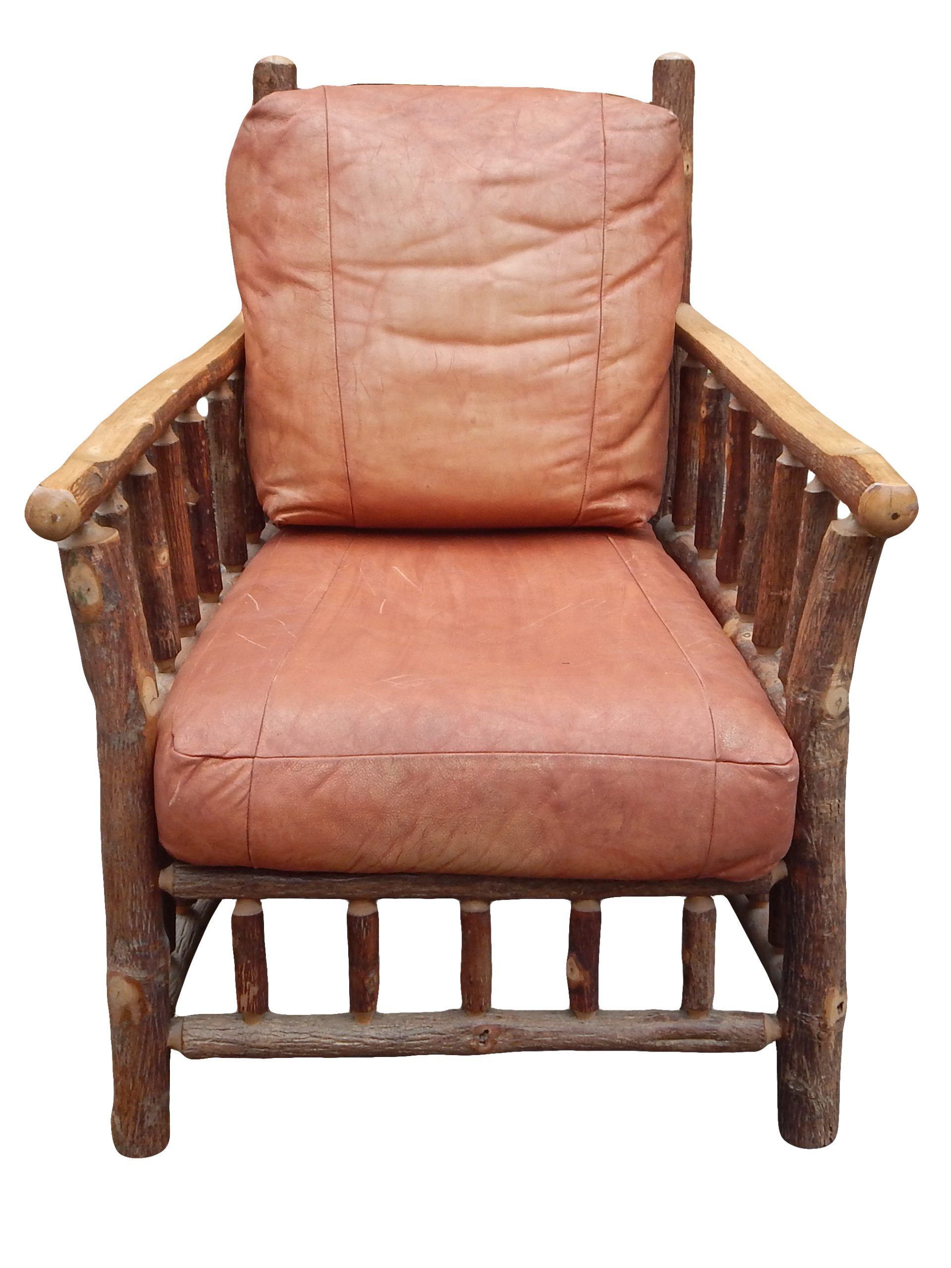 Adirondack Twig Lounge Chair & Ottoman - Image 3
