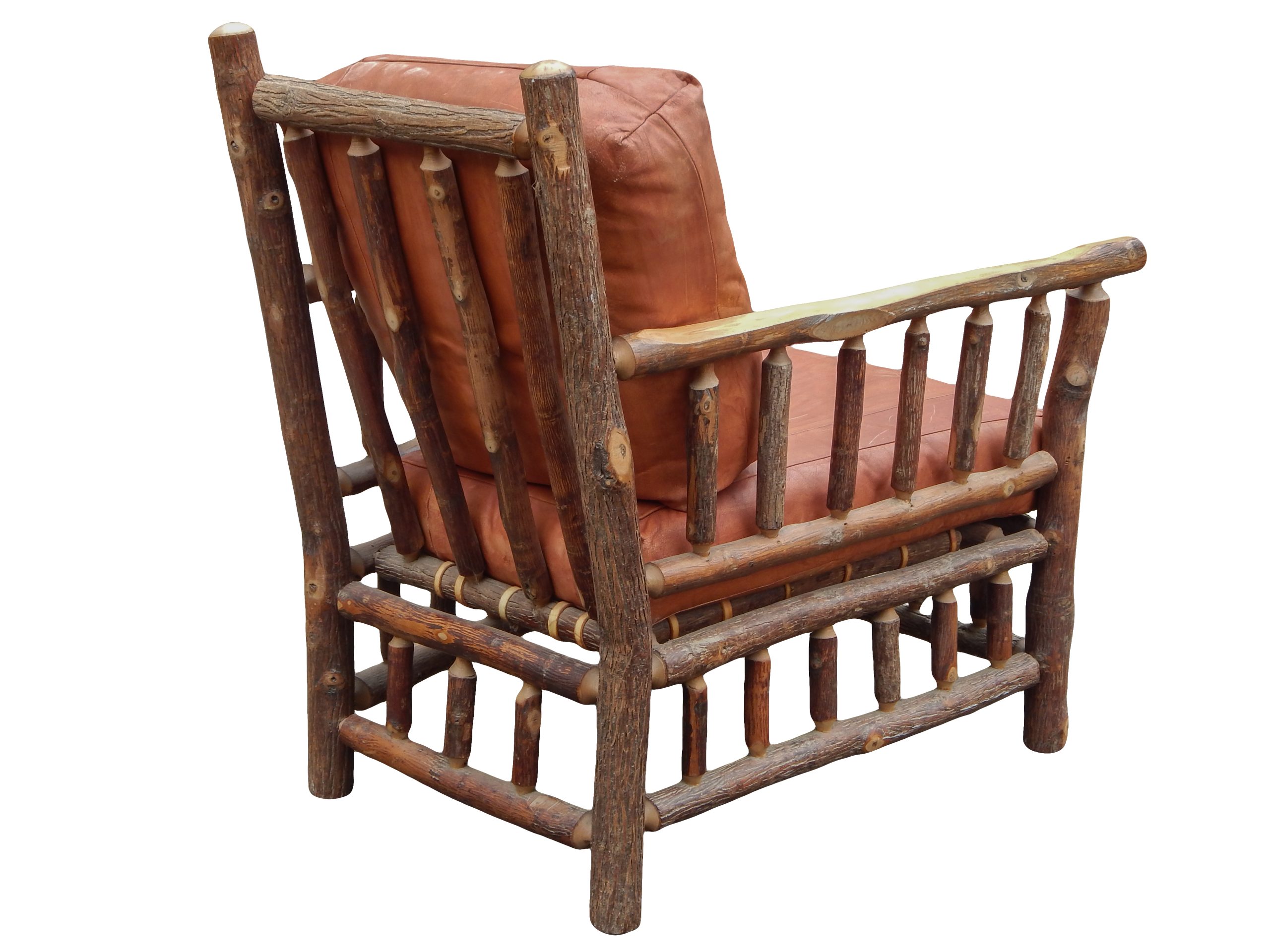 Adirondack Twig Lounge Chair & Ottoman - Image 7