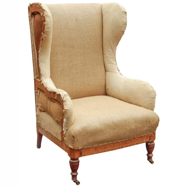 Antique Wing Back Chair