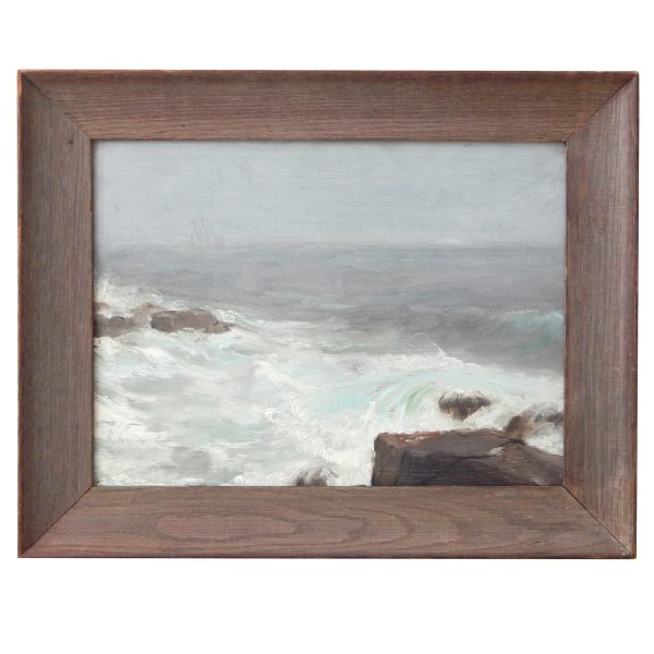 Foggy Coastal Seascape