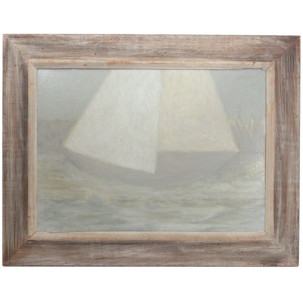 Minimalist Sailboat by Clark Murray